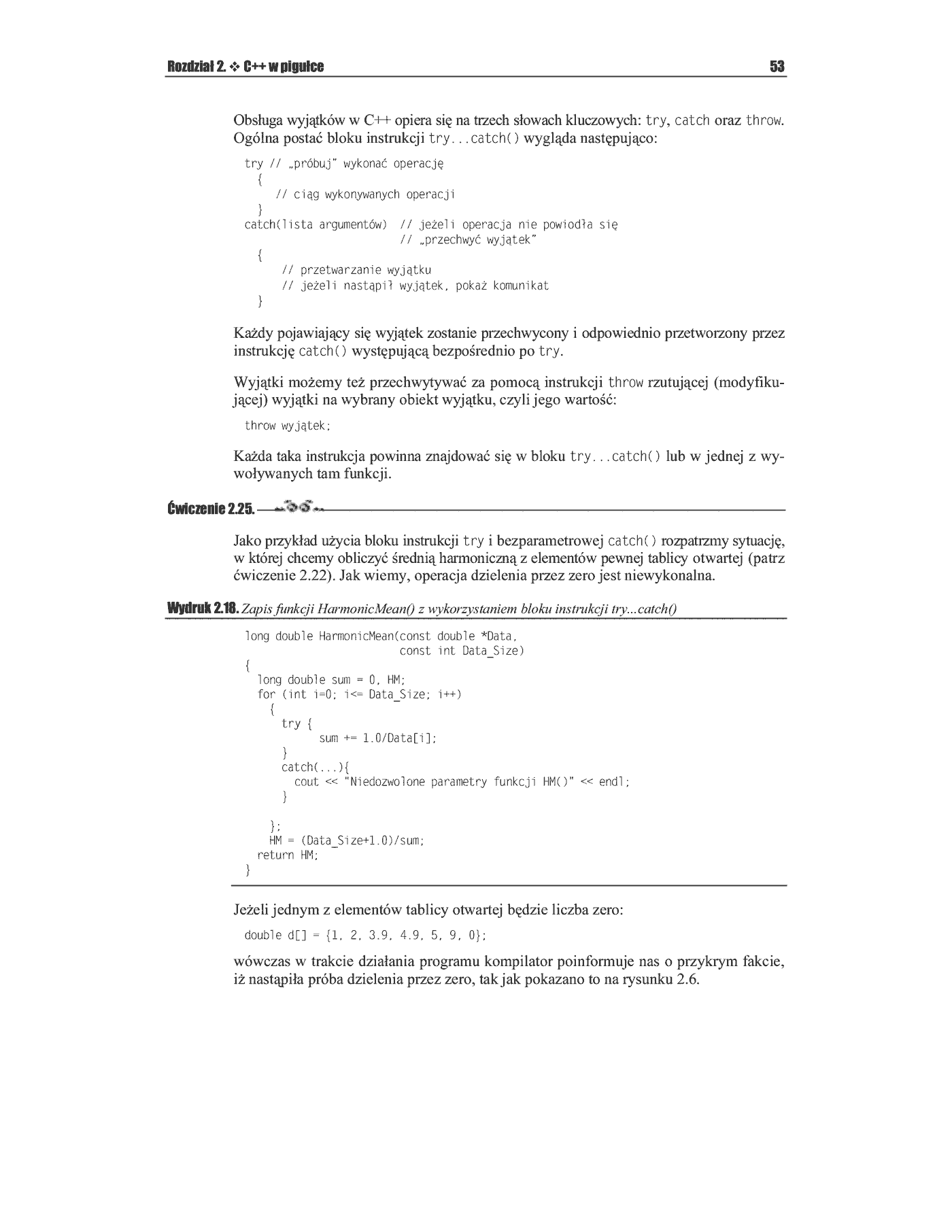 Fragment „C++Builder 6. Ćwiczenia” — strona 46 z 49