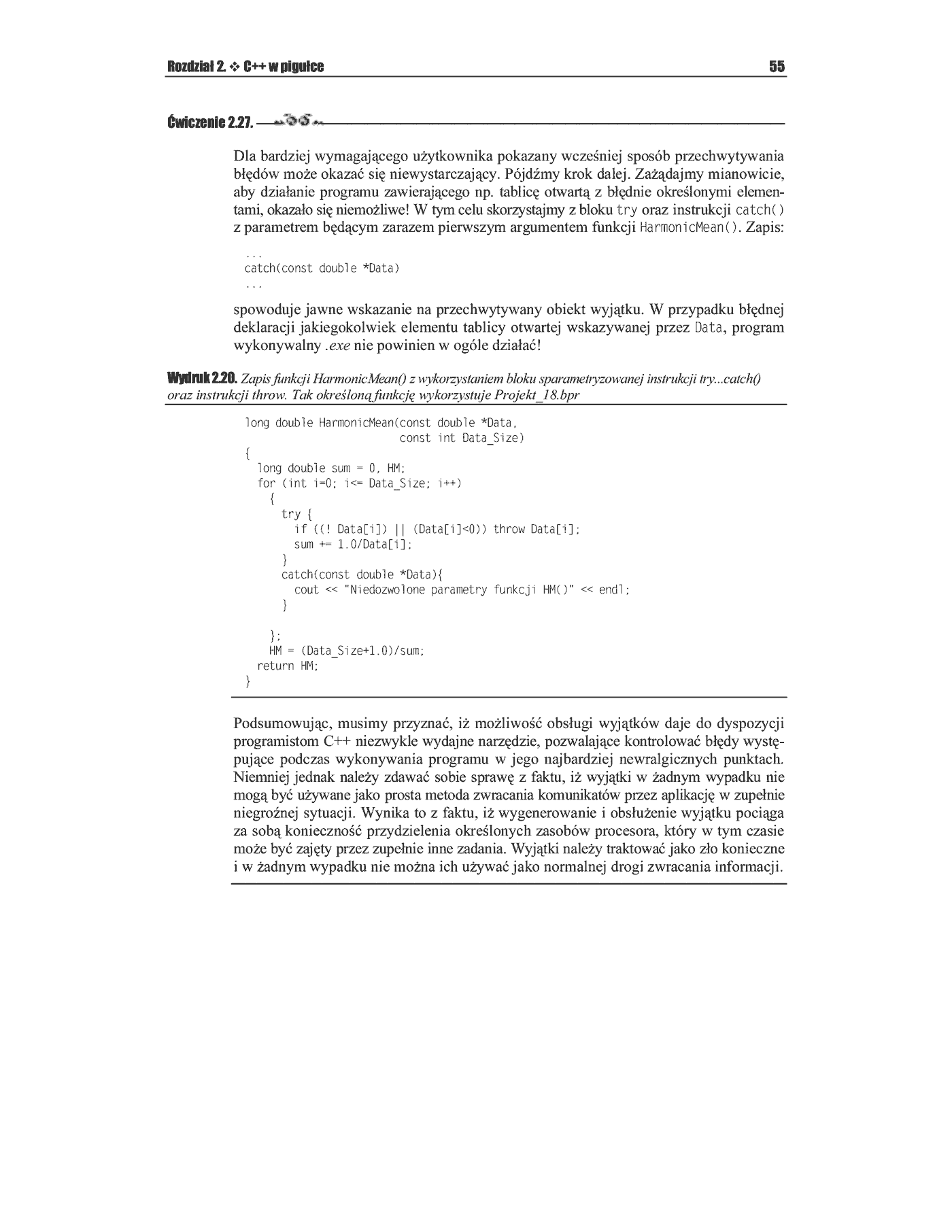 Fragment „C++Builder 6. Ćwiczenia” — strona 48 z 49