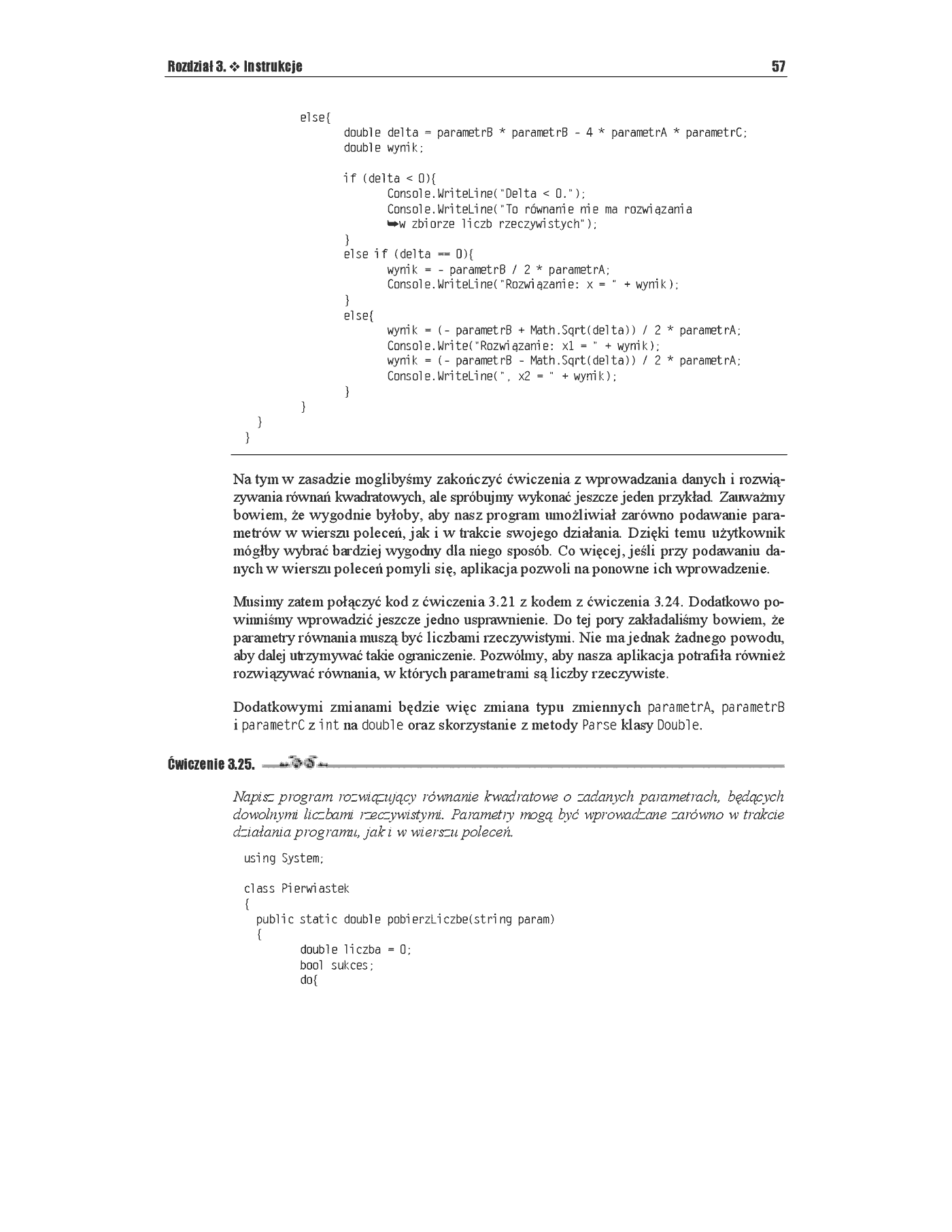 Fragment „C#. Ćwiczenia” — strona 26 z 28