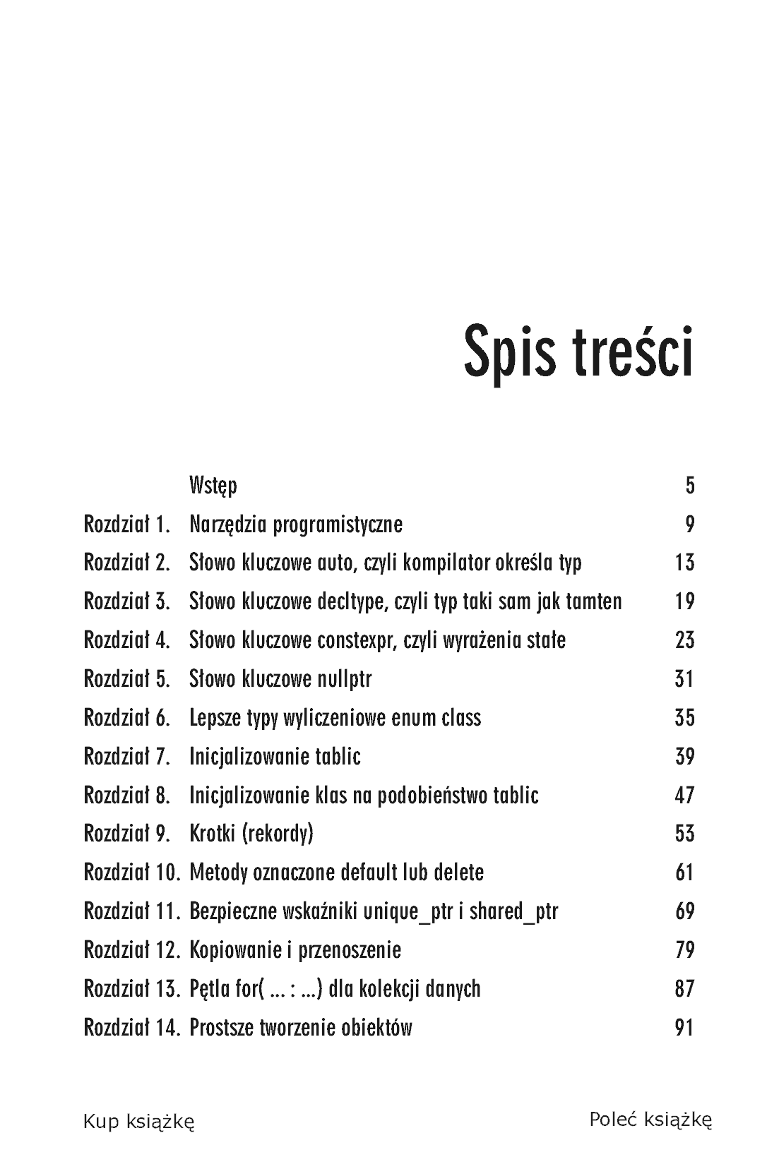 Fragment „C++11. Nowy standard. Ćwiczenia” — strona 3 z 14