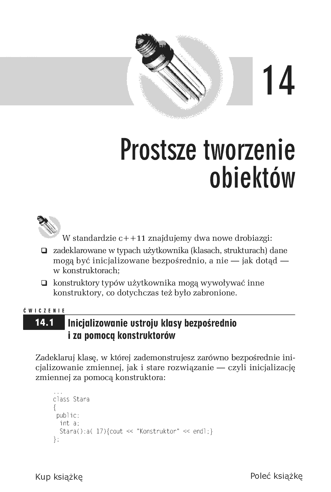 Fragment „C++11. Nowy standard. Ćwiczenia” — strona 9 z 14