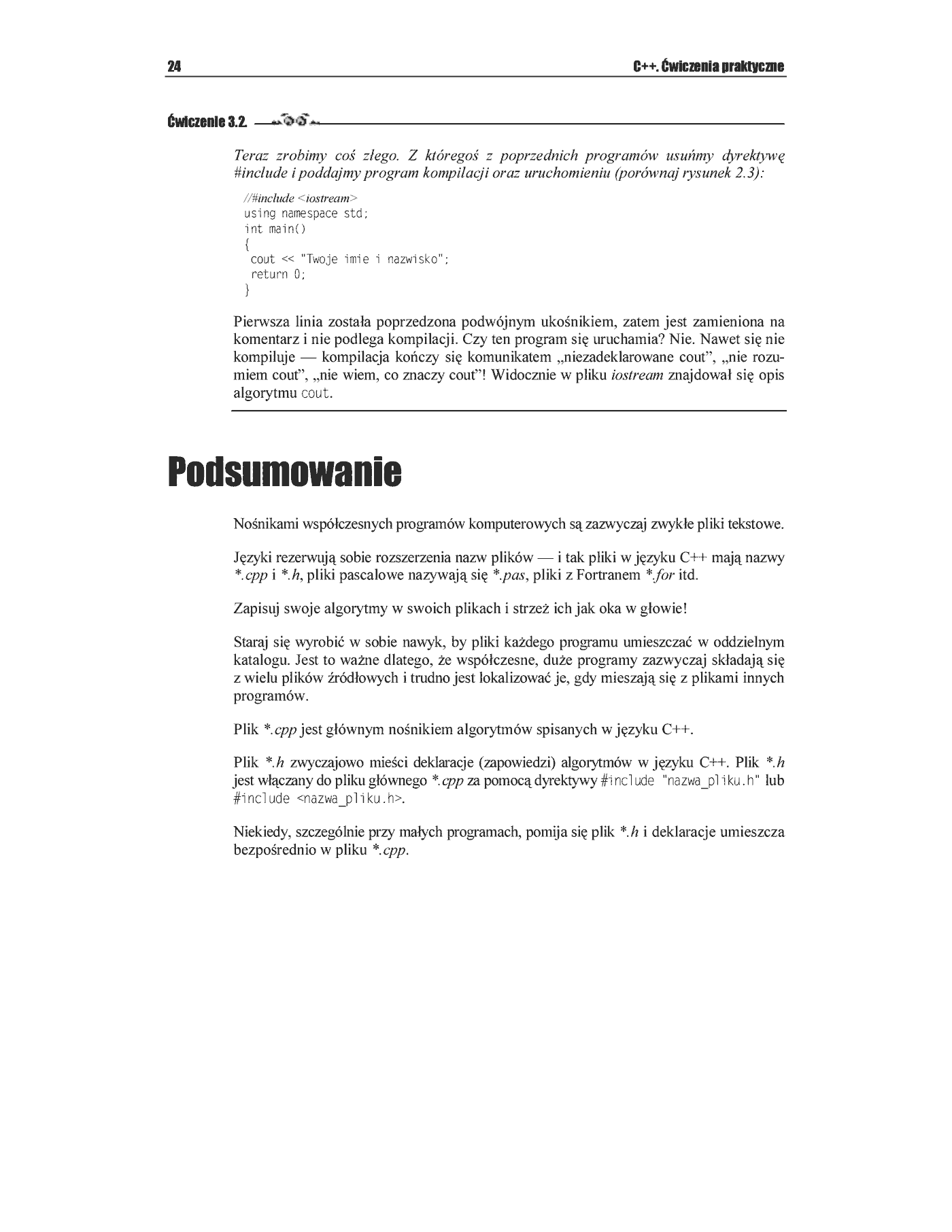 Fragment „C++. Ćwiczenia praktyczne” — strona 7 z 7