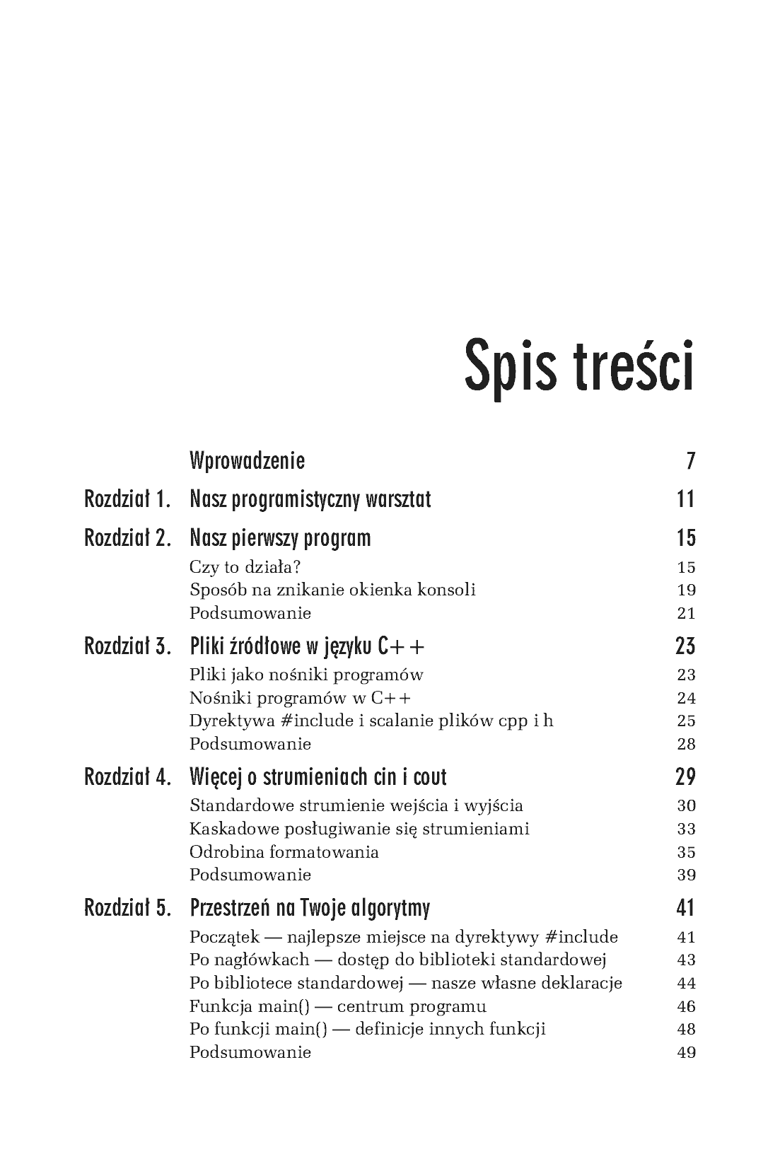 Fragment „C++. Ćwiczenia praktyczne. Wydanie II” — strona 2 z 9