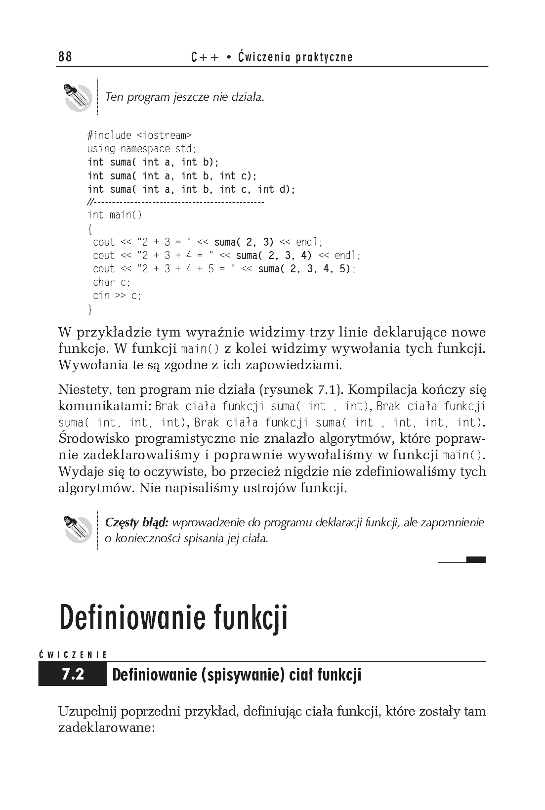 Fragment „C++. Ćwiczenia praktyczne. Wydanie III” — strona 6 z 19