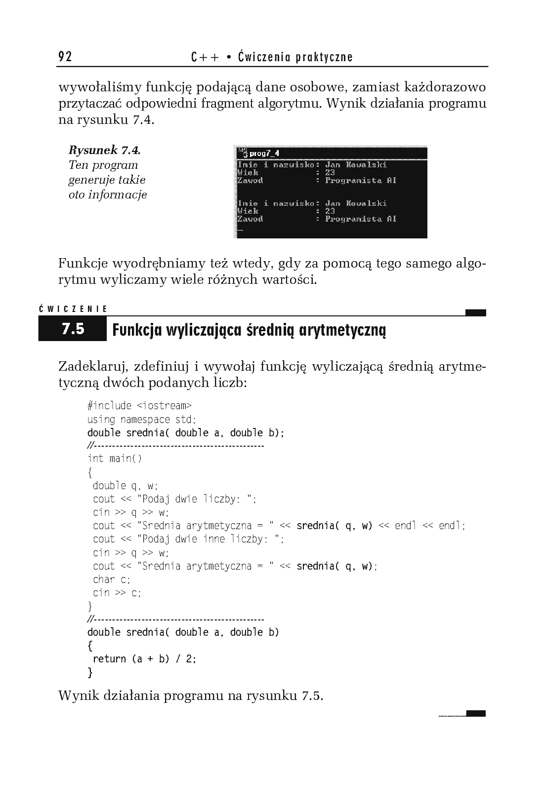 Fragment „C++. Ćwiczenia praktyczne. Wydanie III” — strona 10 z 19