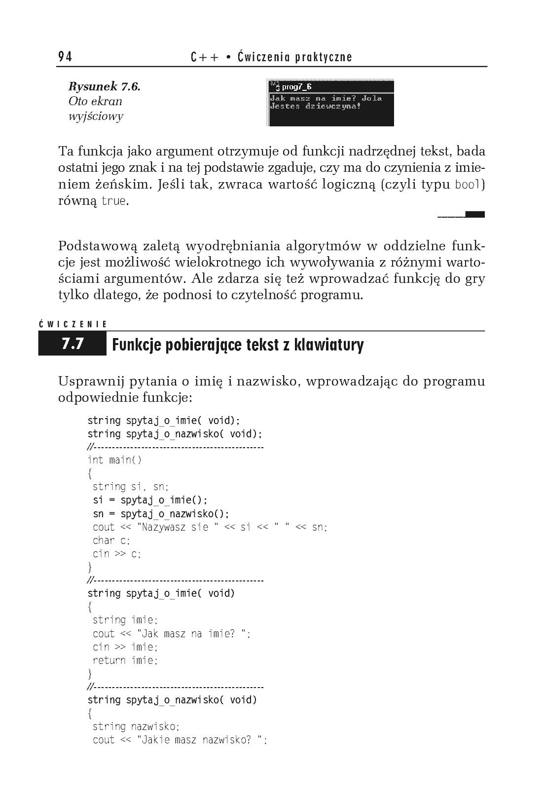 Fragment „C++. Ćwiczenia praktyczne. Wydanie III” — strona 12 z 19