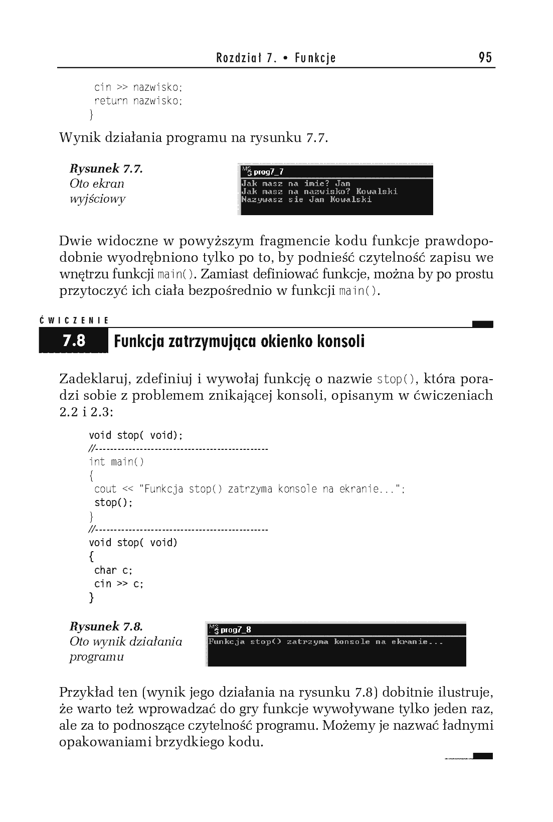 Fragment „C++. Ćwiczenia praktyczne. Wydanie III” — strona 13 z 19
