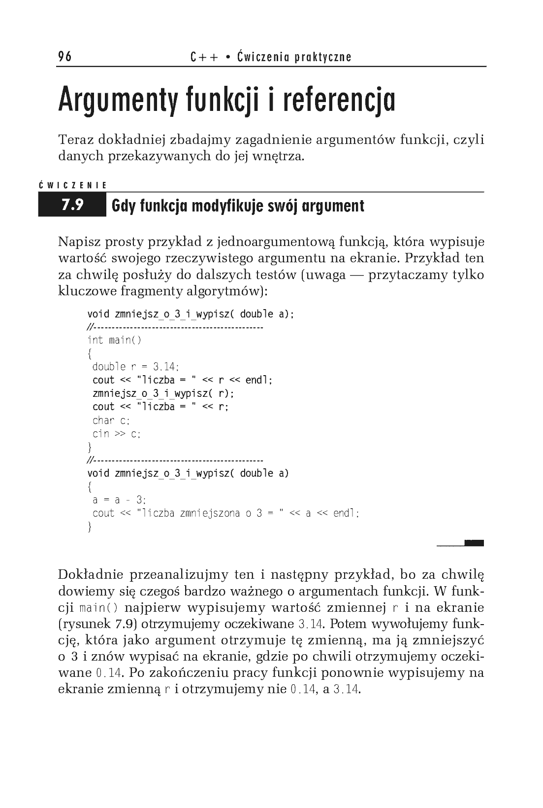Fragment „C++. Ćwiczenia praktyczne. Wydanie III” — strona 14 z 19