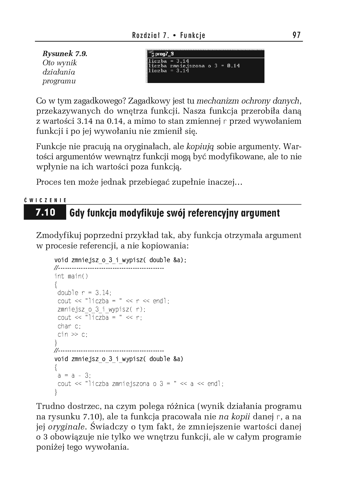 Fragment „C++. Ćwiczenia praktyczne. Wydanie III” — strona 15 z 19