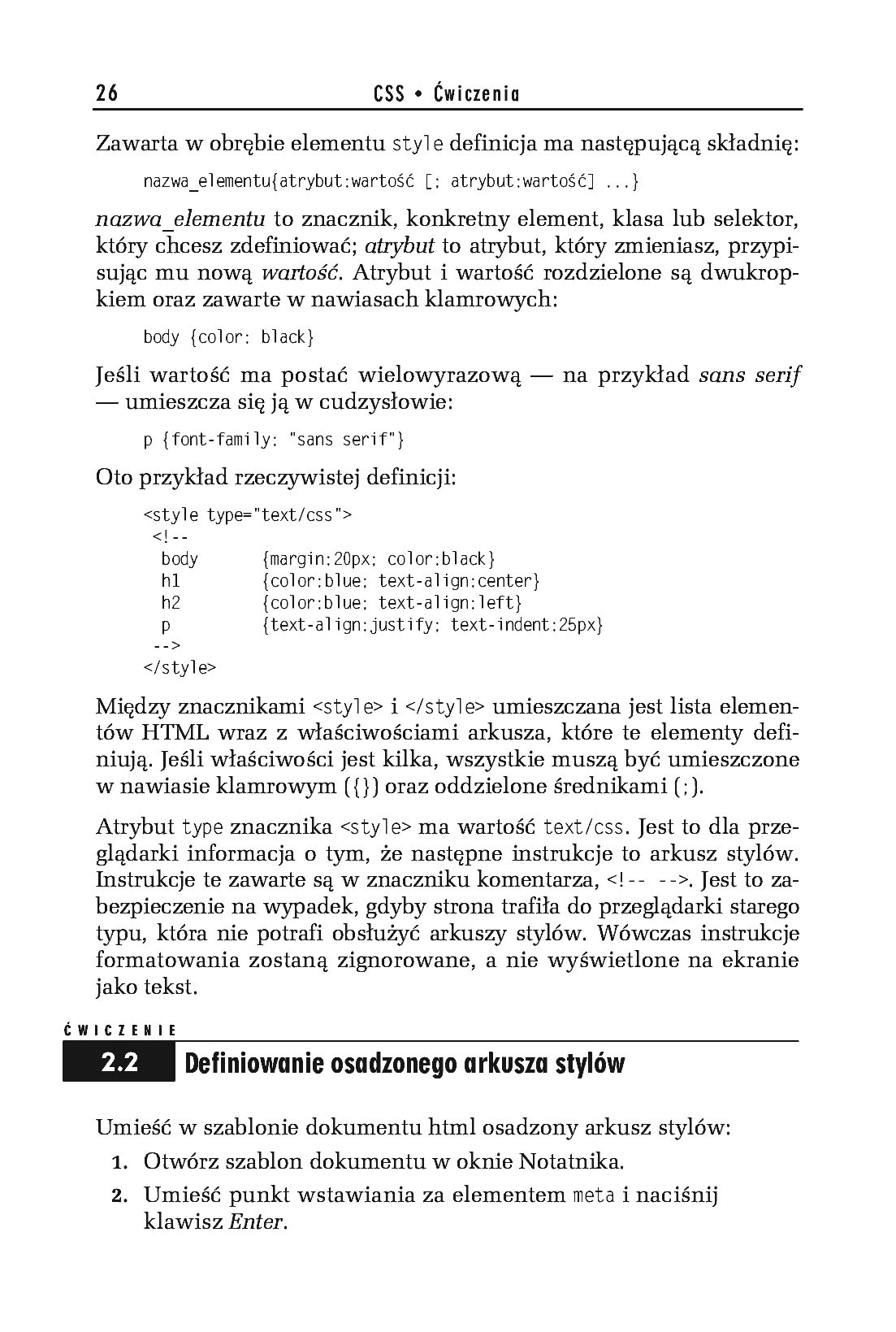 Fragment „CSS. Ćwiczenia” — strona 9 z 15