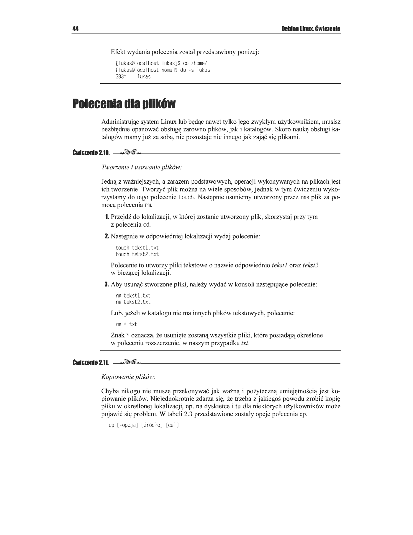 Fragment „Debian Linux. Ćwiczenia” — strona 13 z 26