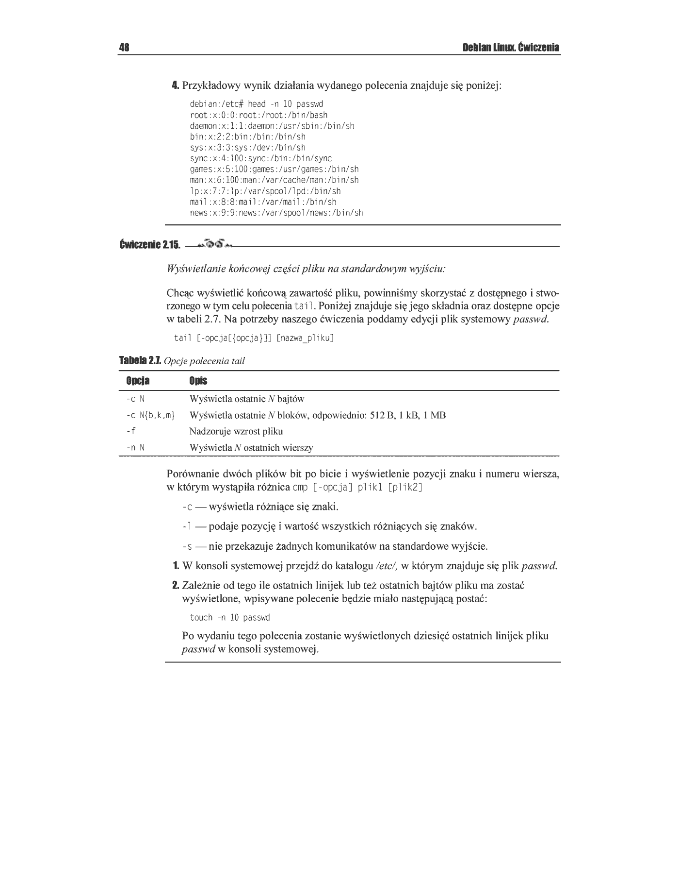 Fragment „Debian Linux. Ćwiczenia” — strona 17 z 26