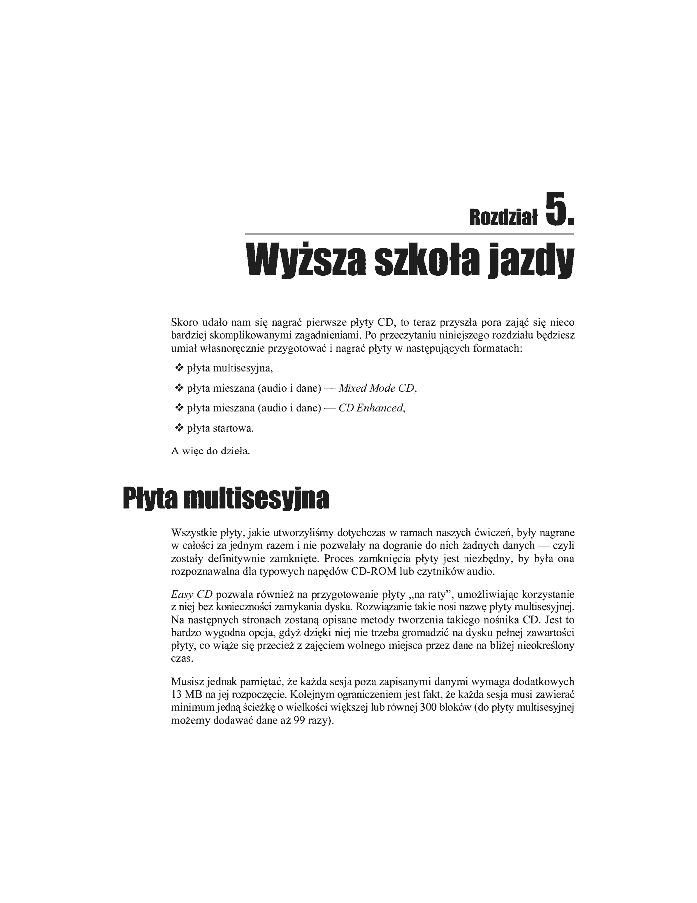 Fragment „Easy CD Creator. Nagrywanie płyt CD. Ćwiczenia praktyczne” — strona 3 z 25