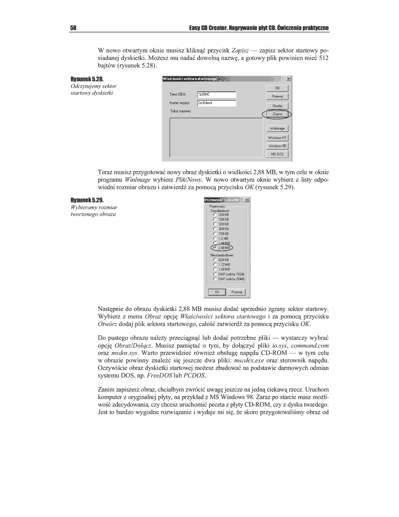 Fragment „Easy CD Creator. Nagrywanie płyt CD. Ćwiczenia praktyczne” — strona 22 z 25