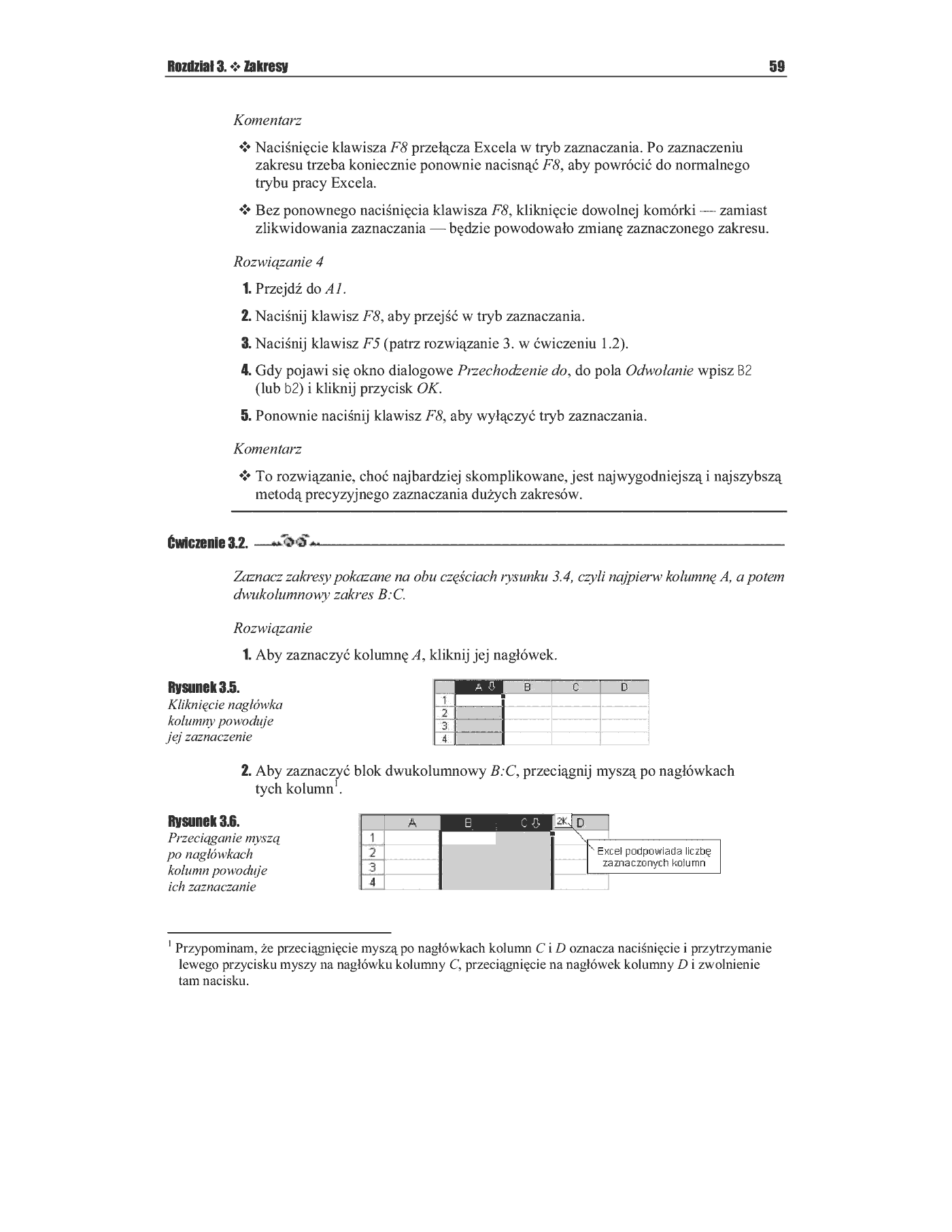 Fragment „Excel 2003 PL. Ćwiczenia praktyczne” — strona 6 z 10