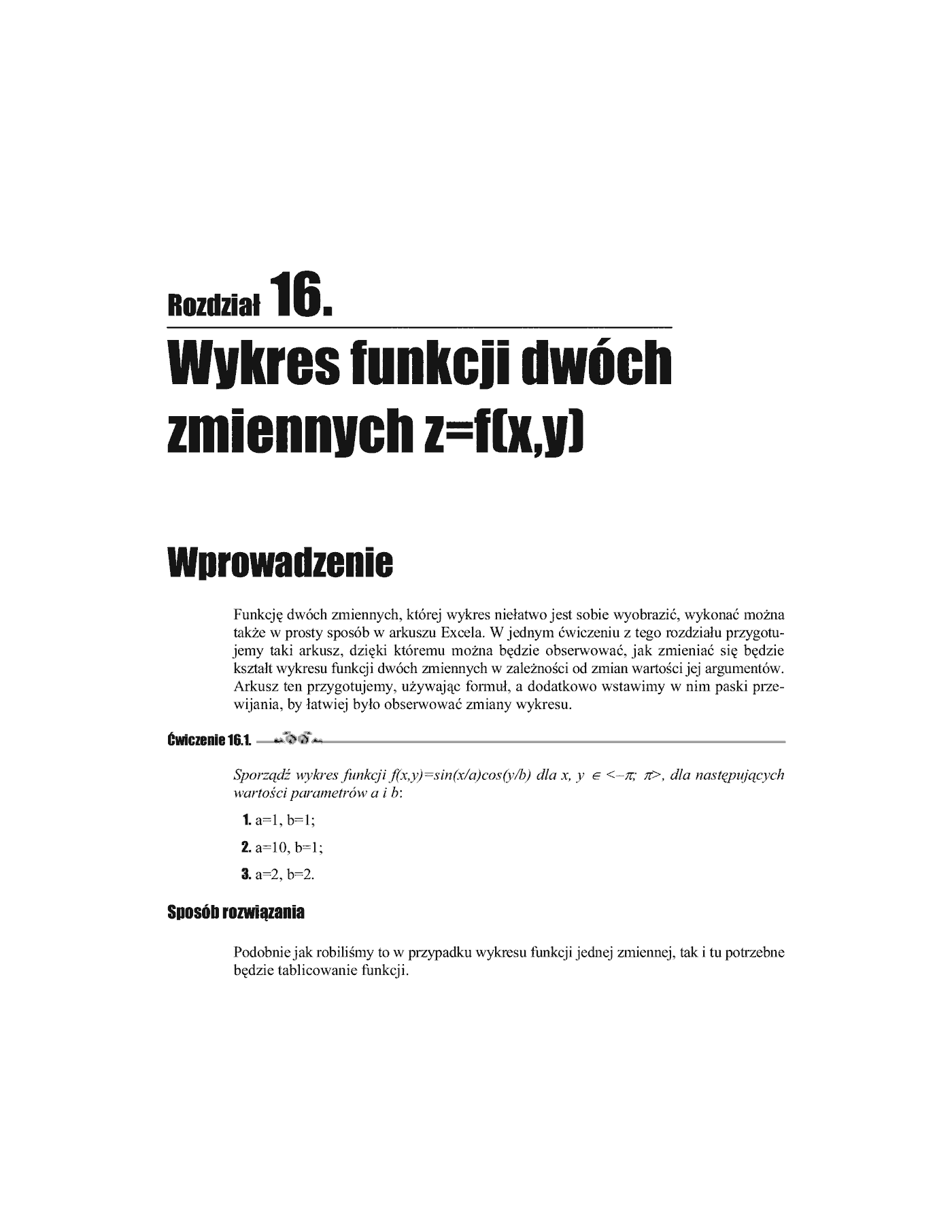 Fragment „Matematyka w Excelu dla szkół średnich. Ćwiczenia praktyczne. Wydanie II” — strona 11 z 11