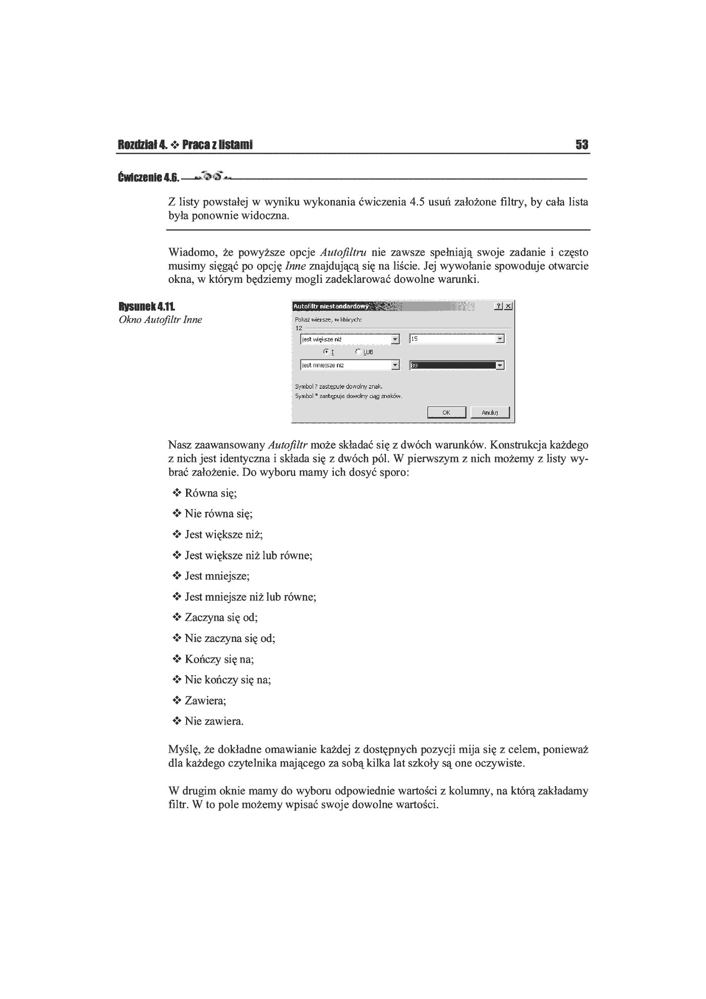 Fragment „MS Excel 2002/XP. Ćwiczenia praktyczne” — strona 11 z 14