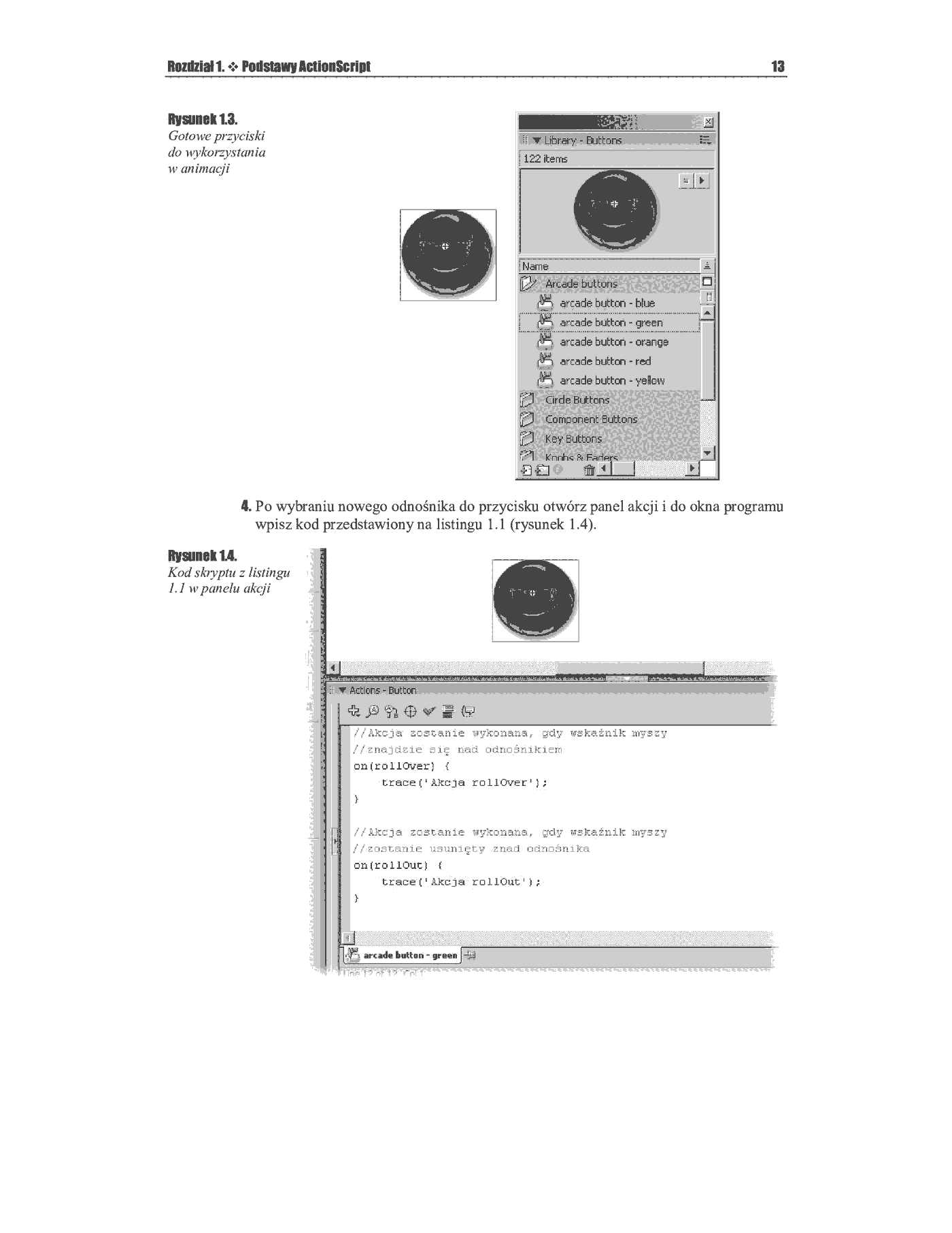 Fragment „Flash MX 2004 ActionScript. Ćwiczenia praktyczne” — strona 6 z 11