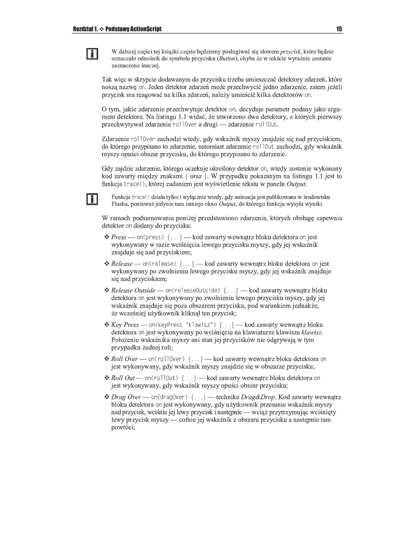 Fragment „Flash MX 2004 ActionScript. Ćwiczenia praktyczne” — strona 8 z 11