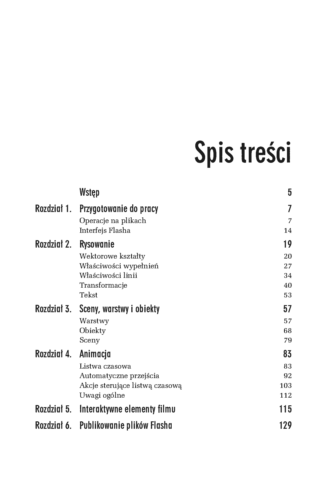 Fragment „Flash 8. Ćwiczenia praktyczne” — strona 2 z 10