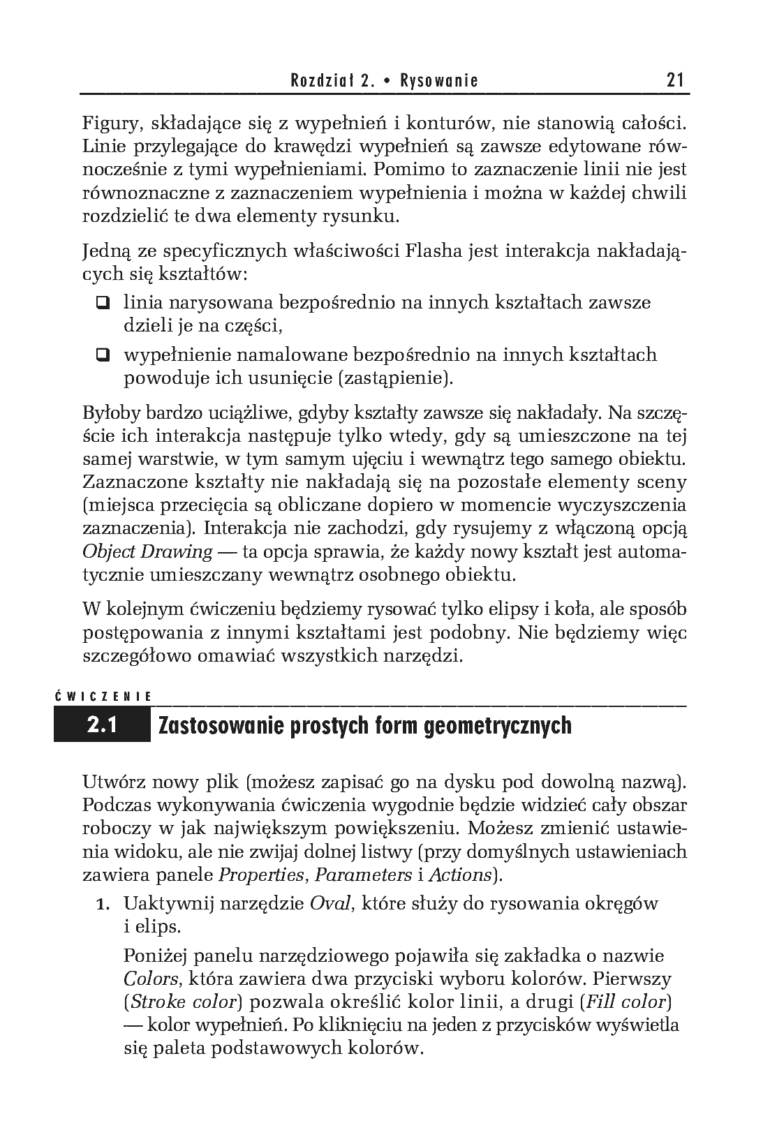 Fragment „Flash 8. Ćwiczenia praktyczne” — strona 5 z 10