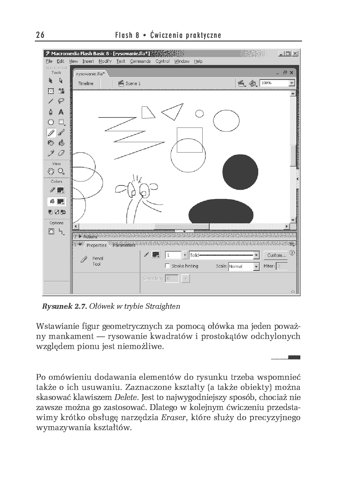 Fragment „Flash 8. Ćwiczenia praktyczne” — strona 10 z 10