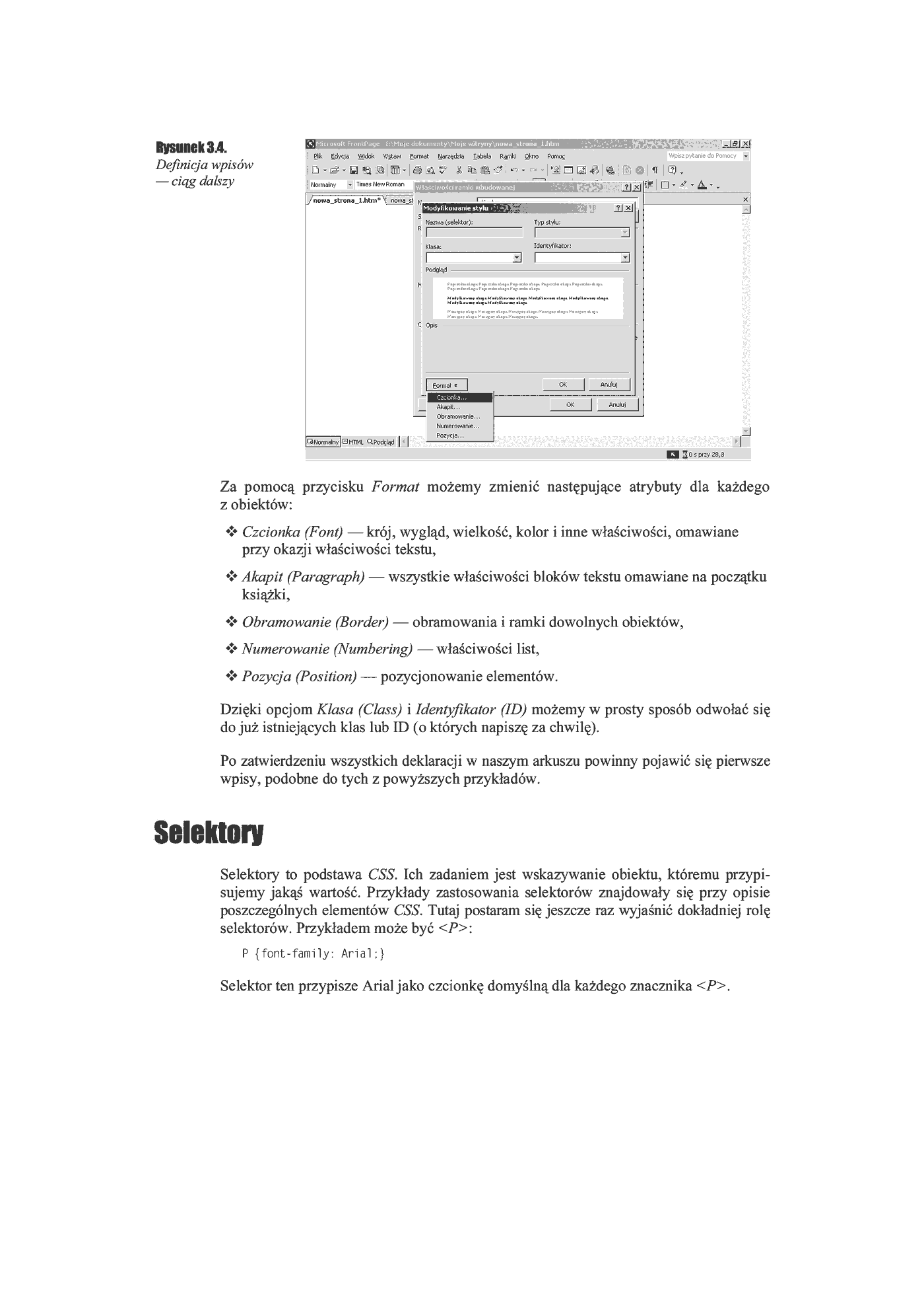 Fragment „FrontPage 2002/XP PL. Ćwiczenia praktyczne” — strona 8 z 17
