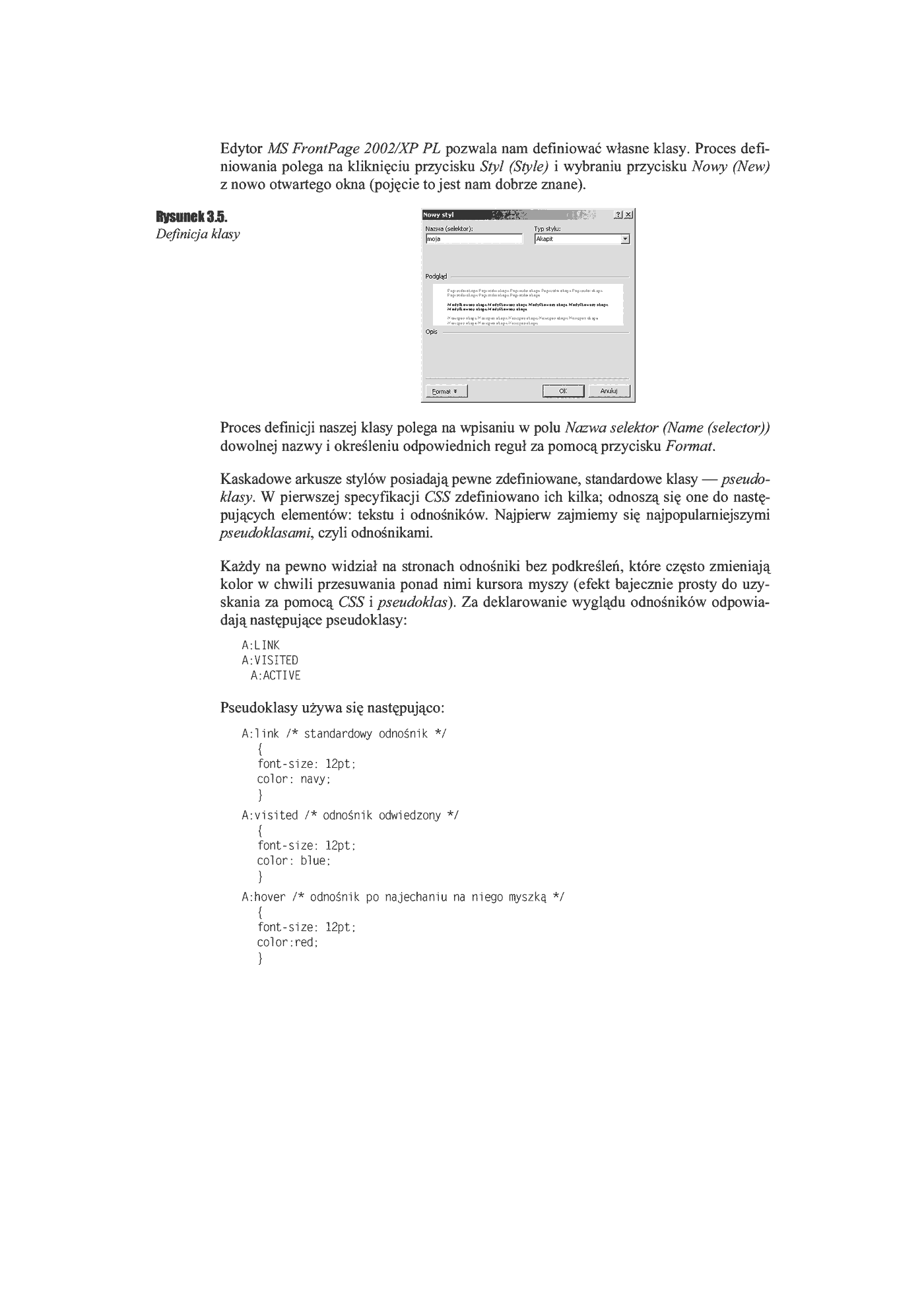 Fragment „FrontPage 2002/XP PL. Ćwiczenia praktyczne” — strona 10 z 17