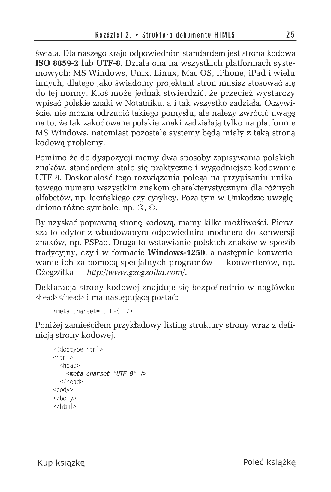 Fragment „HTML5. Ćwiczenia praktyczne” — strona 9 z 22