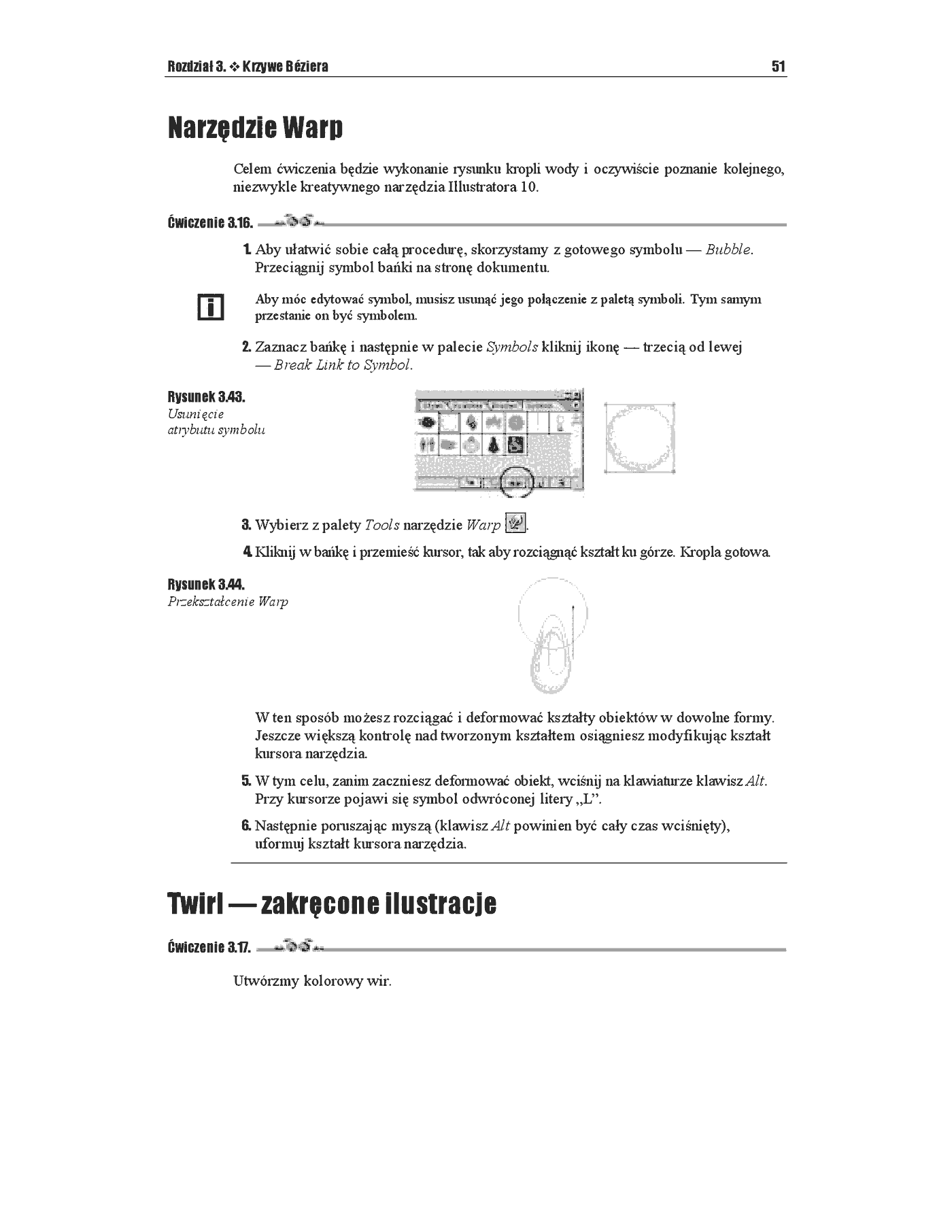 Fragment „Adobe Illustrator 10. Ćwiczenia” — strona 24 z 27