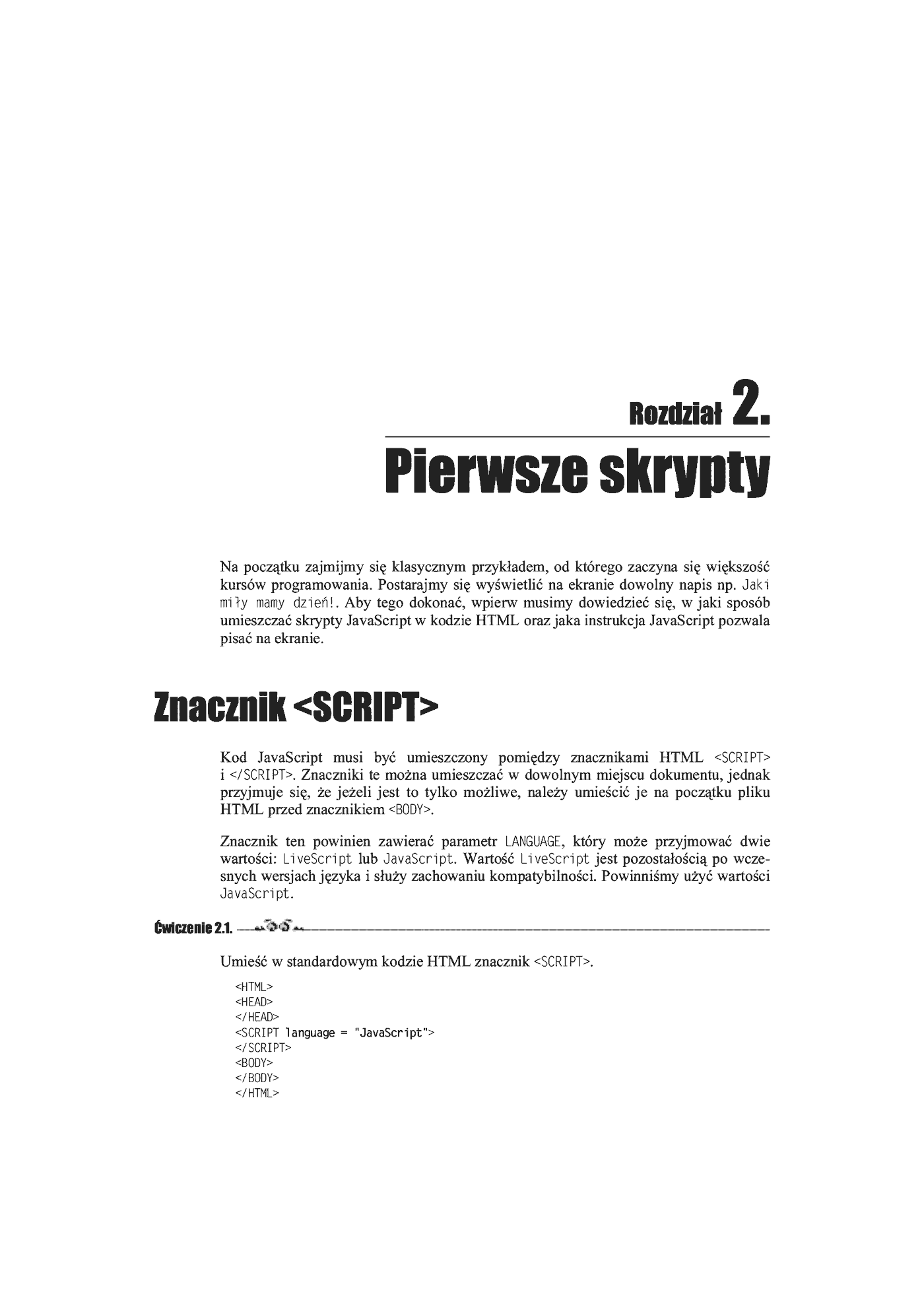 Fragment „JavaScript. Ćwiczenia praktyczne” — strona 4 z 13