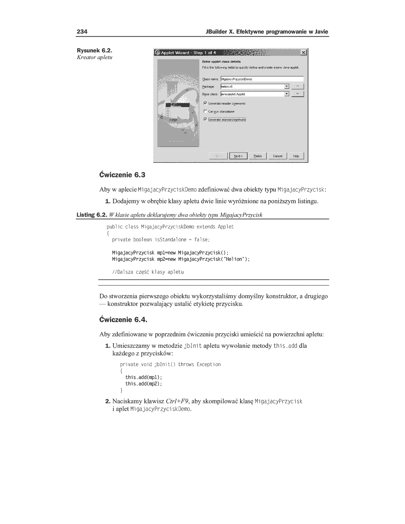 Fragment „JBuilder X. Efektywne programowanie w Javie” — strona 8 z 28