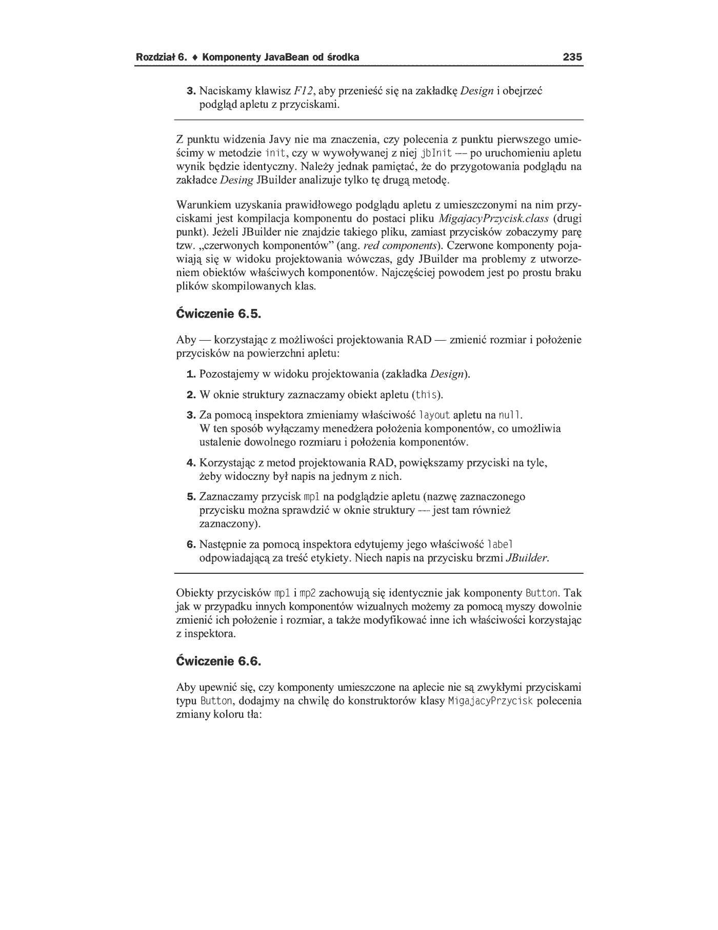 Fragment „JBuilder X. Efektywne programowanie w Javie” — strona 9 z 28