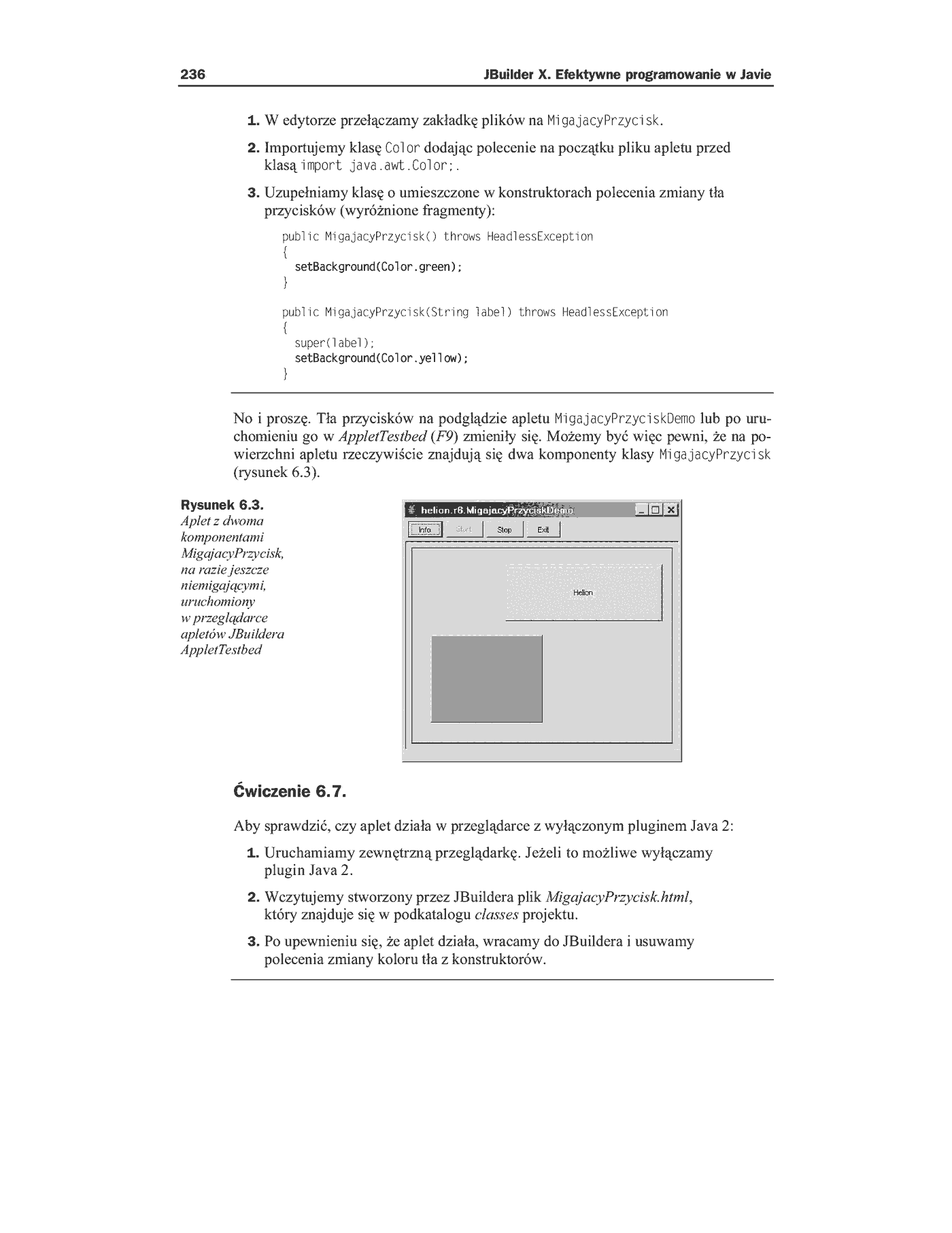 Fragment „JBuilder X. Efektywne programowanie w Javie” — strona 10 z 28