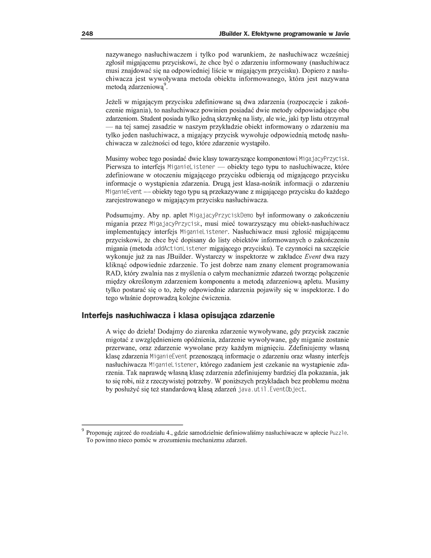 Fragment „JBuilder X. Efektywne programowanie w Javie” — strona 22 z 28