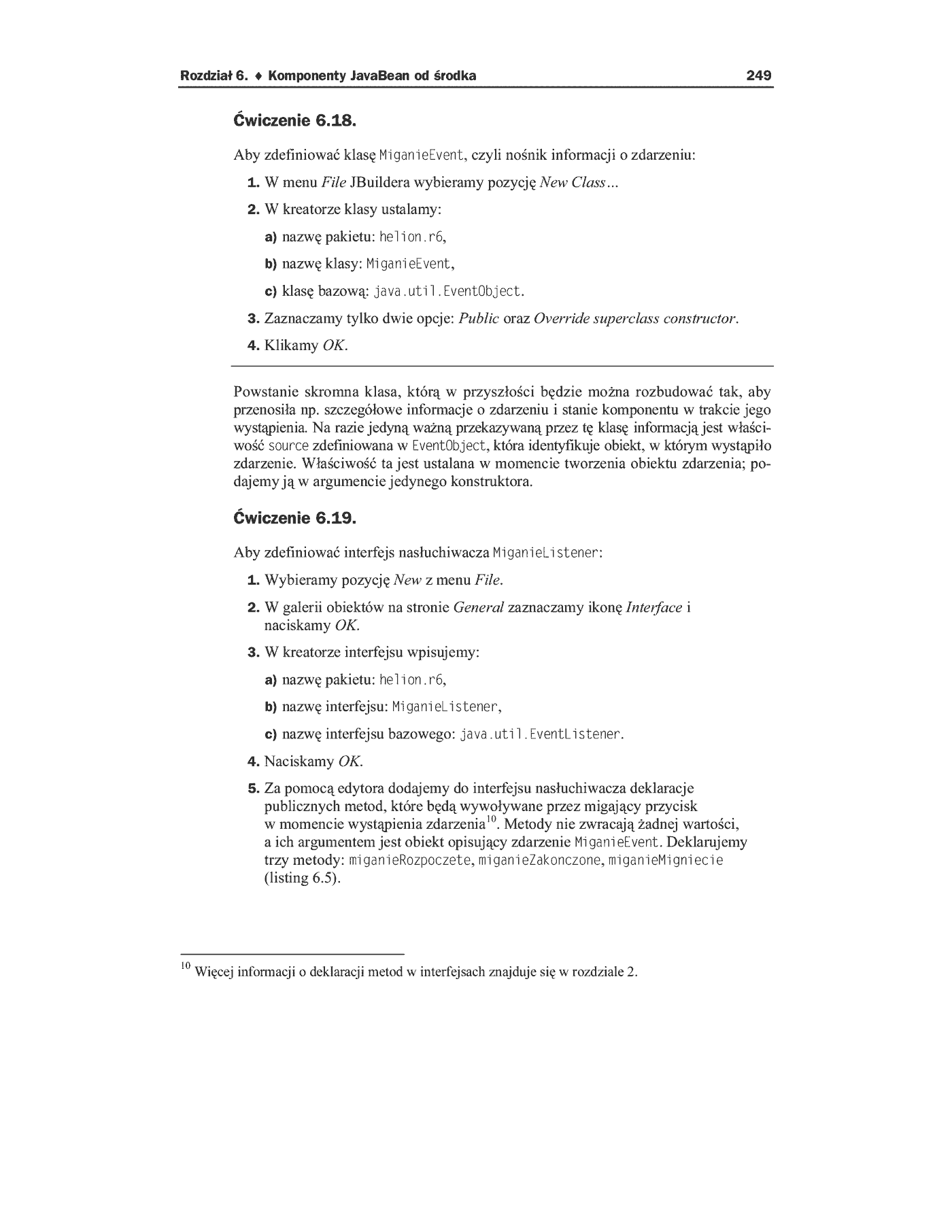 Fragment „JBuilder X. Efektywne programowanie w Javie” — strona 23 z 28