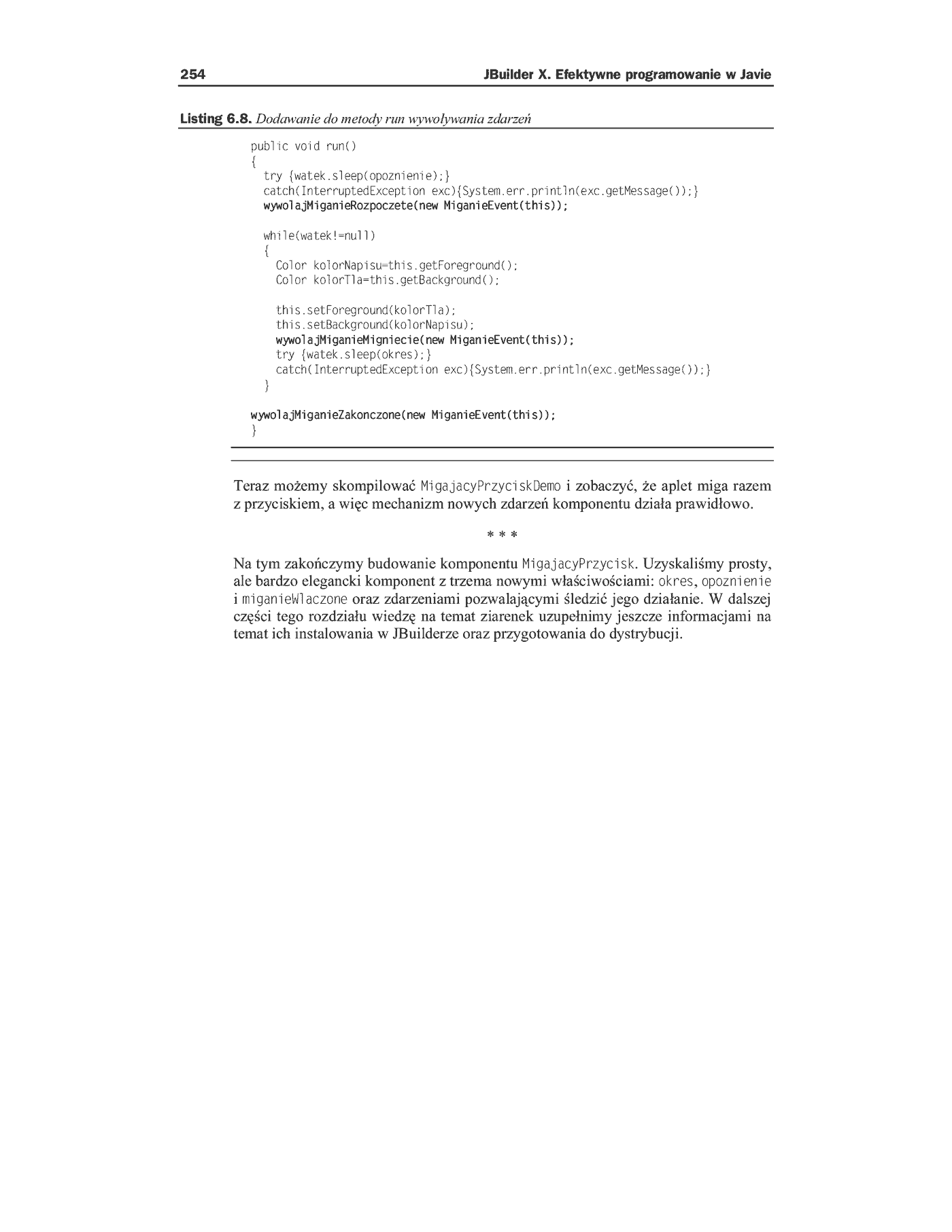 Fragment „JBuilder X. Efektywne programowanie w Javie” — strona 28 z 28