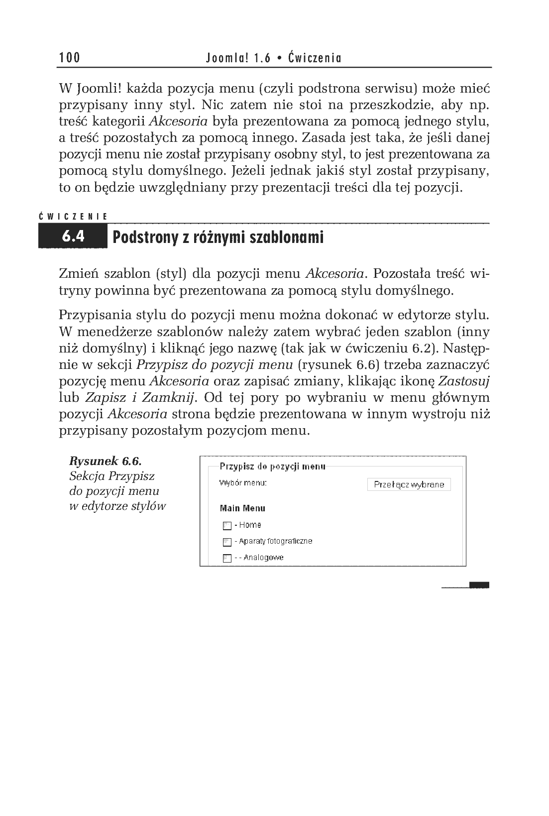 Fragment „Joomla! 1.6. Ćwiczenia” — strona 10 z 11
