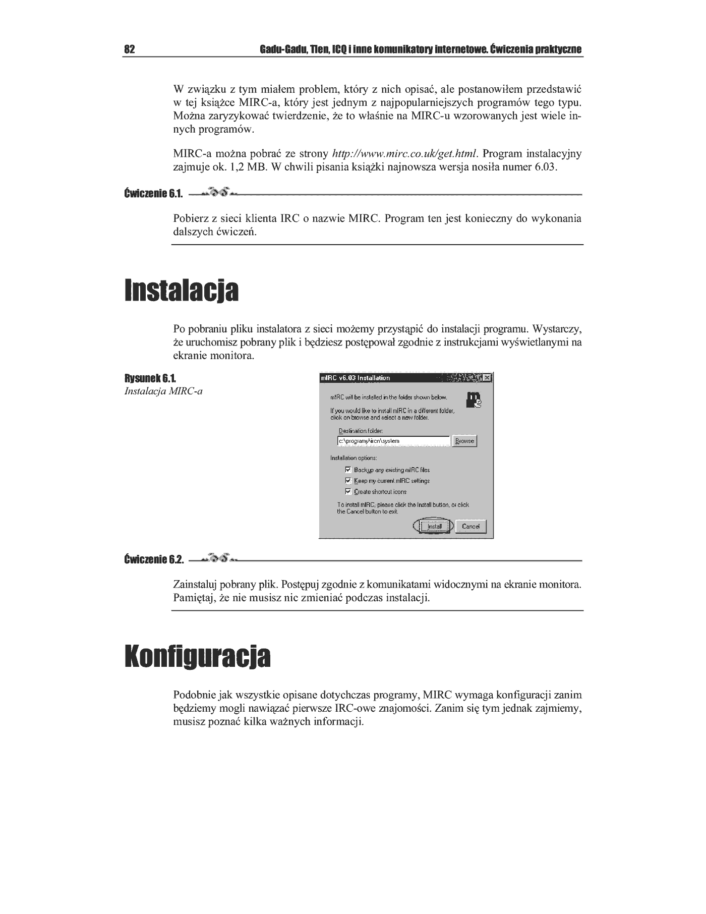 Fragment „GaduGadu, Tlen, ICQ i inne komunikatory internetowe. Ćwiczenia praktyczne” — strona 5 z 11