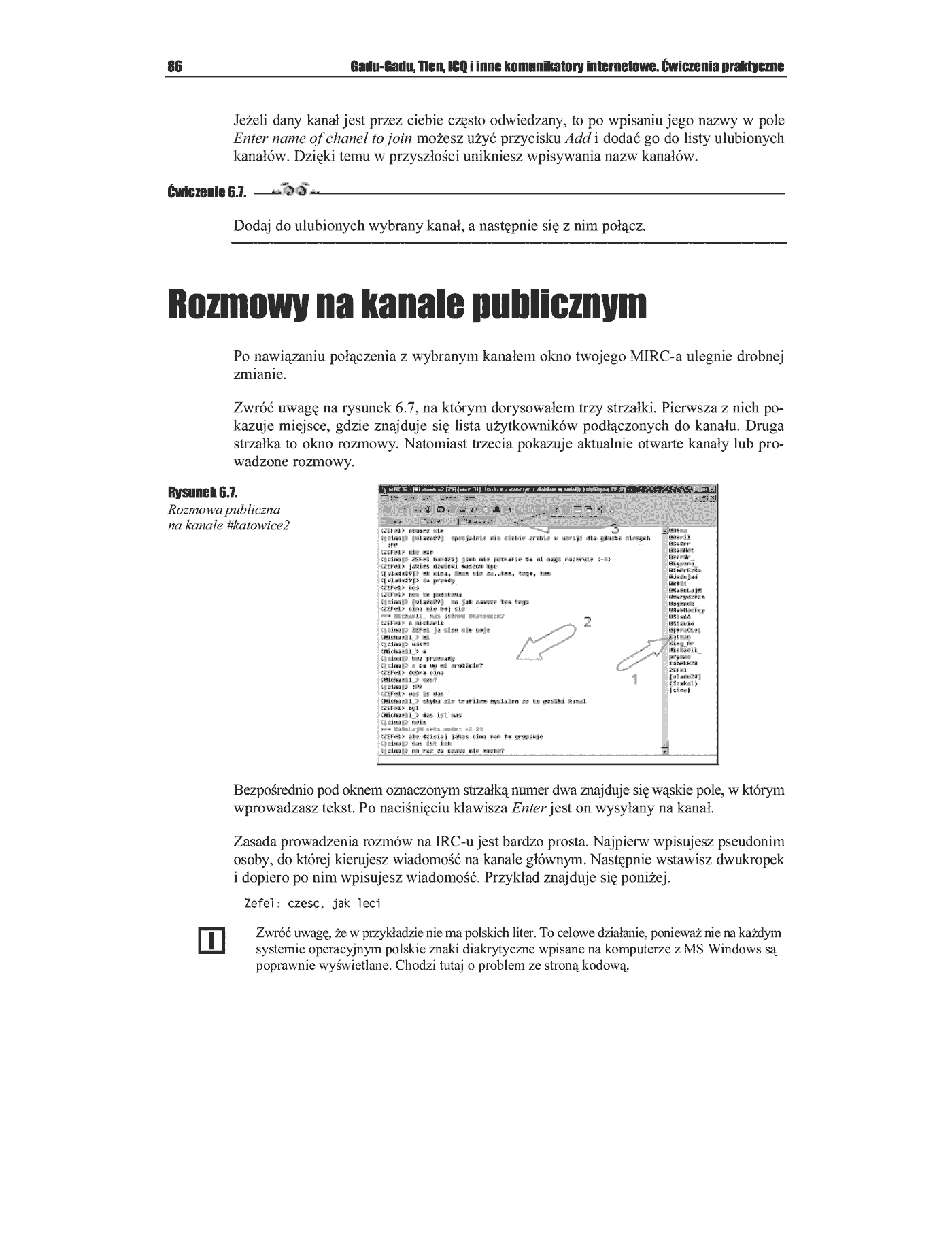 Fragment „GaduGadu, Tlen, ICQ i inne komunikatory internetowe. Ćwiczenia praktyczne” — strona 9 z 11