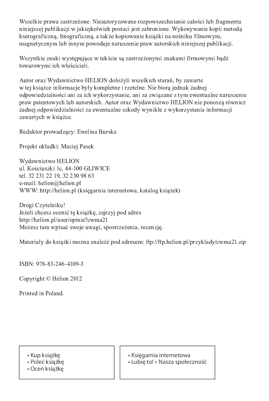 Fragment „3ds Max 2012. Ćwiczenia praktyczne” — strona 2 z 82