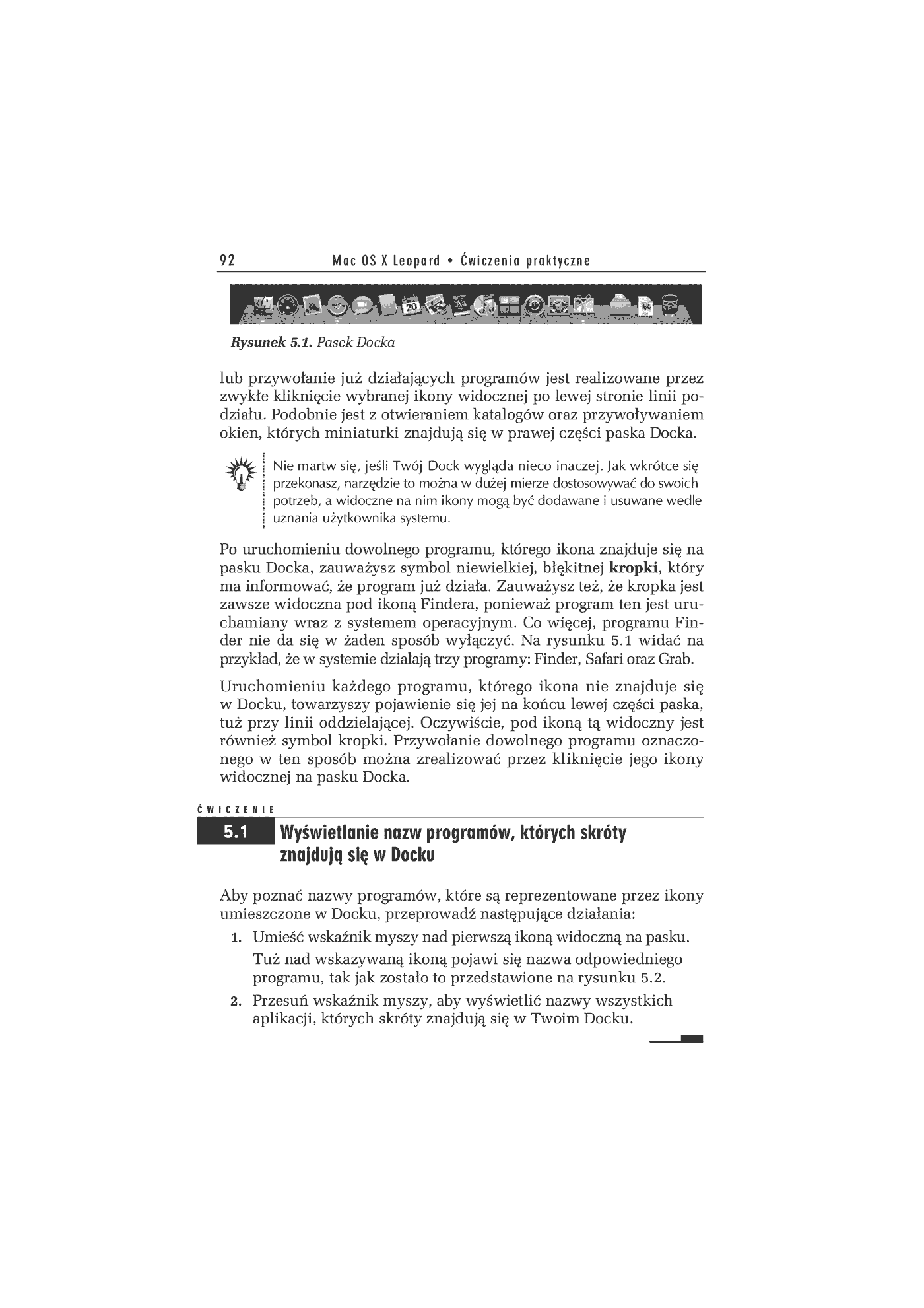 Fragment „Mac OS X Leopard. Ćwiczenia praktyczne” — strona 5 z 15