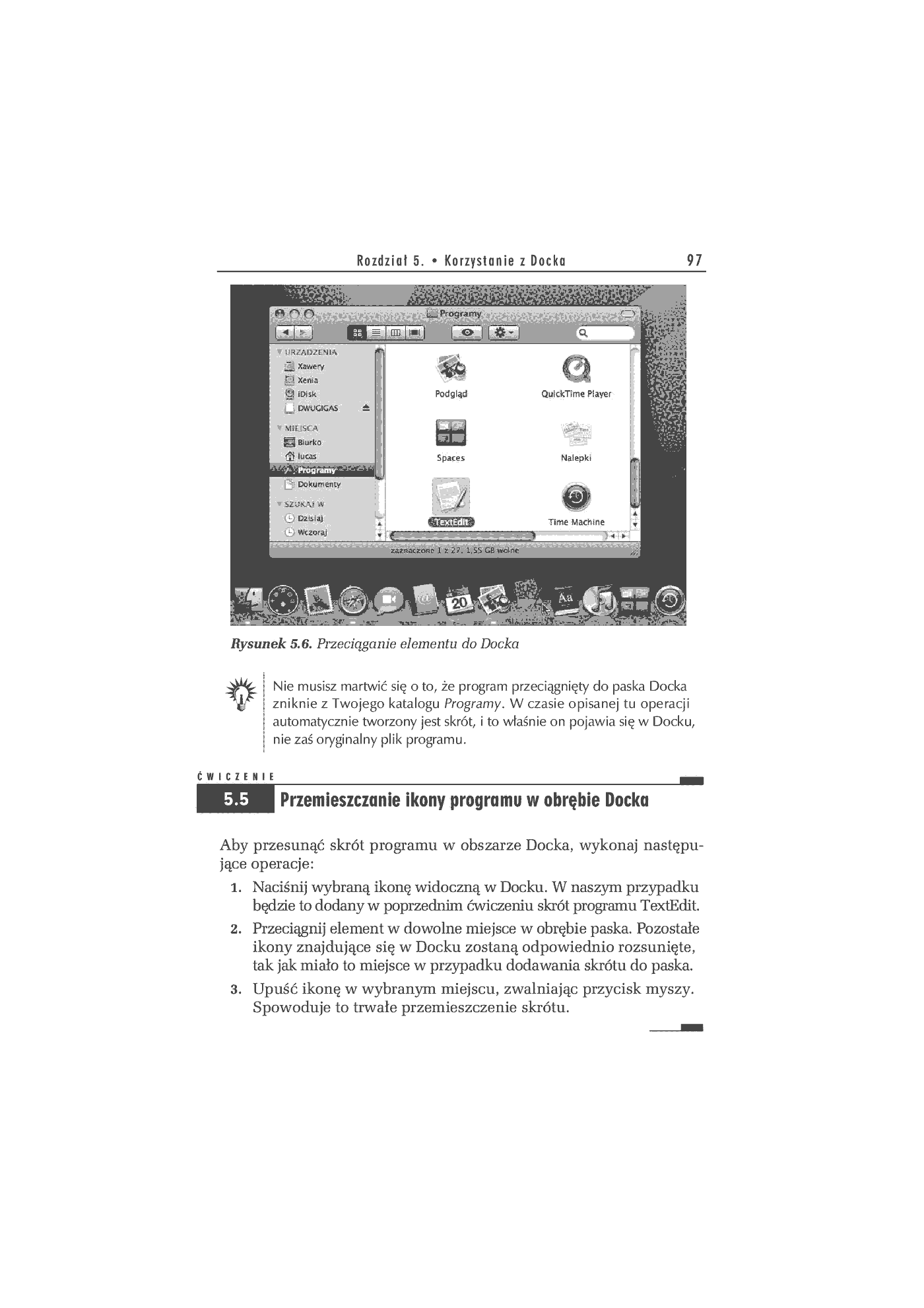 Fragment „Mac OS X Leopard. Ćwiczenia praktyczne” — strona 10 z 15