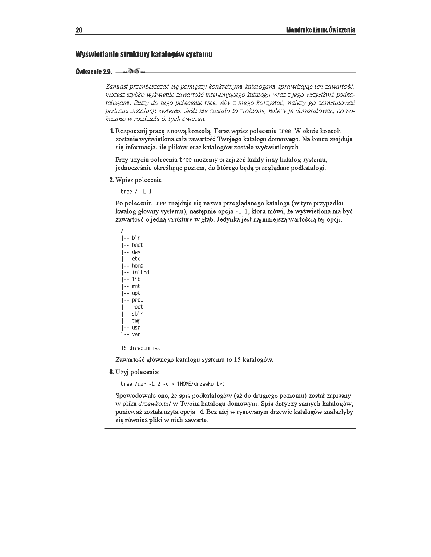 Fragment „Mandrake Linux. Ćwiczenia” — strona 13 z 21