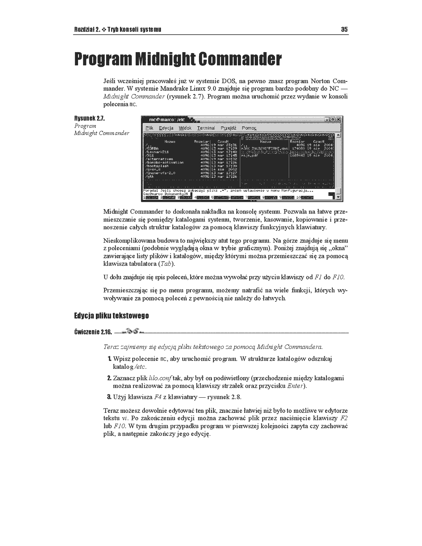 Fragment „Mandrake Linux. Ćwiczenia” — strona 20 z 21