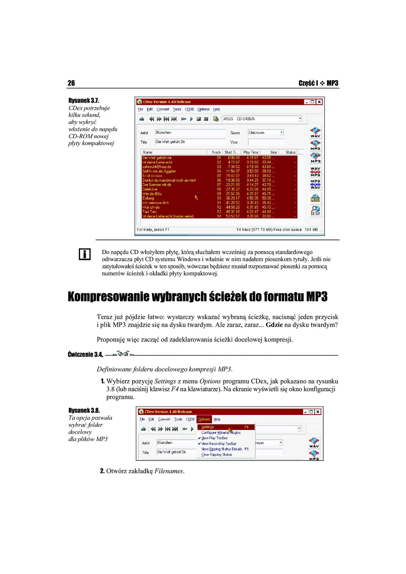 Fragment „MP3 i DivX. Ćwiczenia praktyczne” — strona 9 z 13