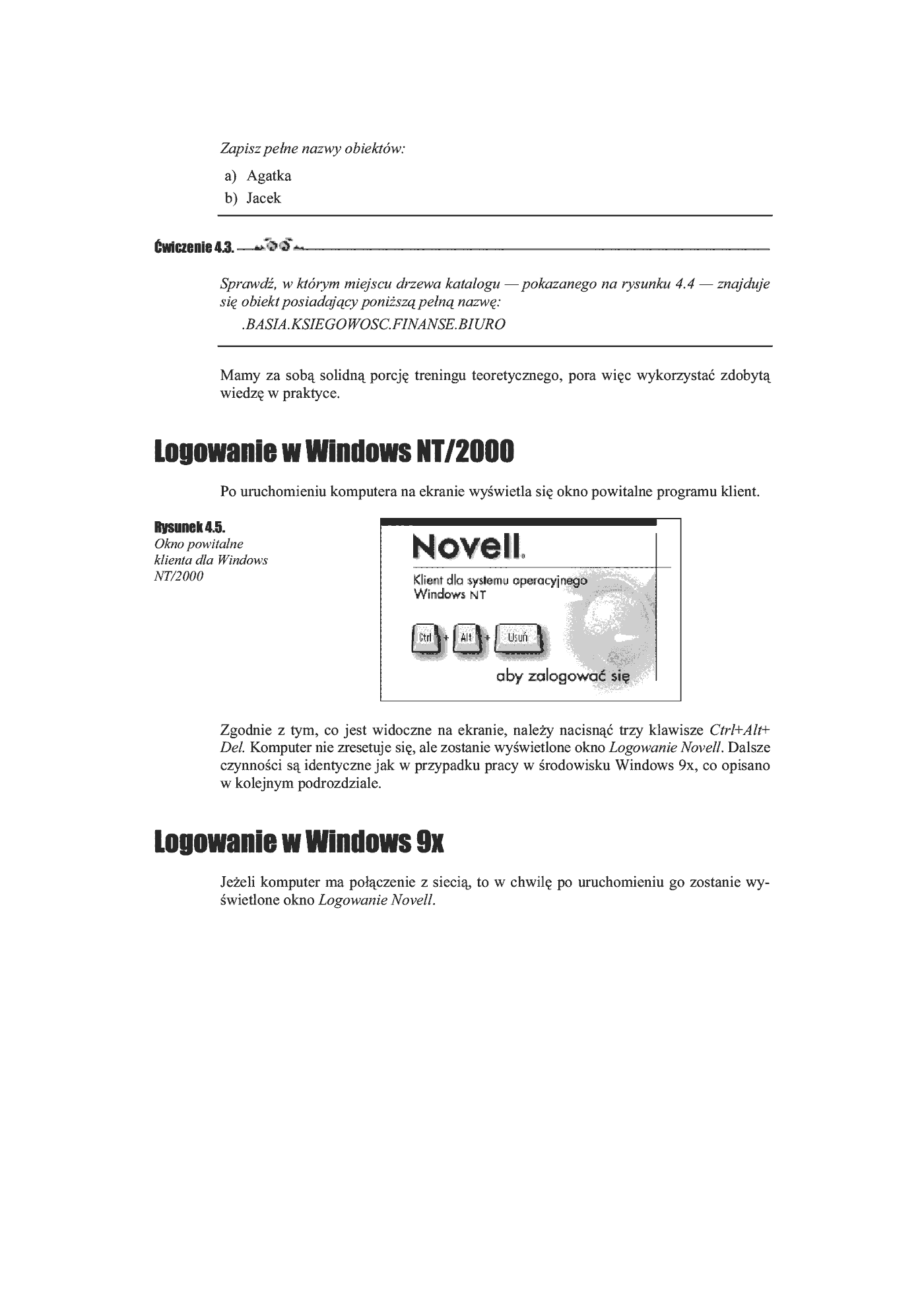 Fragment „Novell NetWare 5.x. Ćwiczenia praktyczne. Wydanie II poprawione” — strona 6 z 18