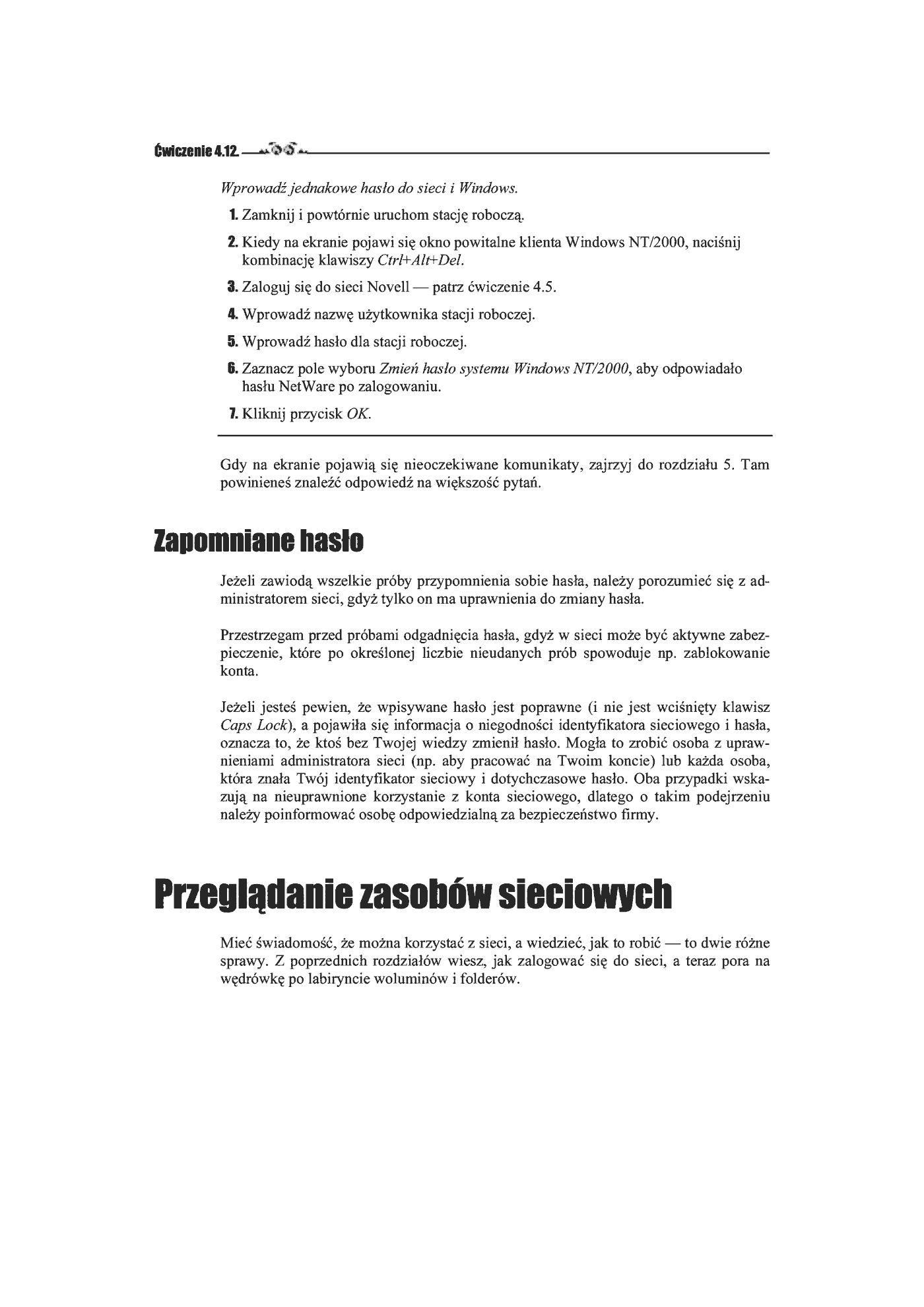 Fragment „Novell NetWare 5.x. Ćwiczenia praktyczne. Wydanie II poprawione” — strona 16 z 18