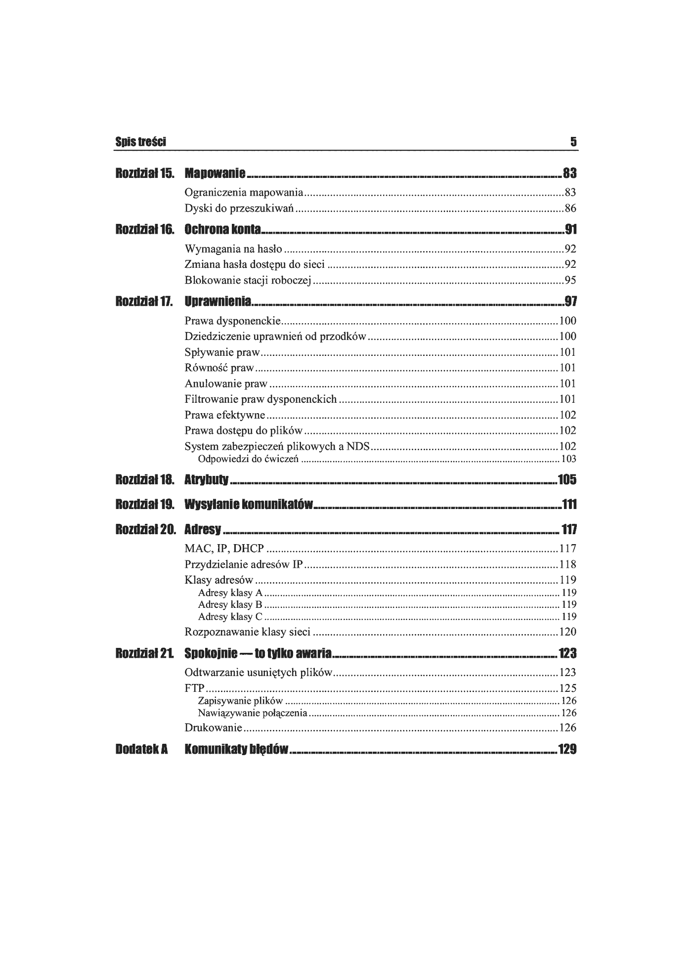 Fragment „Novell NetWare 6. Ćwiczenia praktyczne. Użytkownik” — strona 4 z 12
