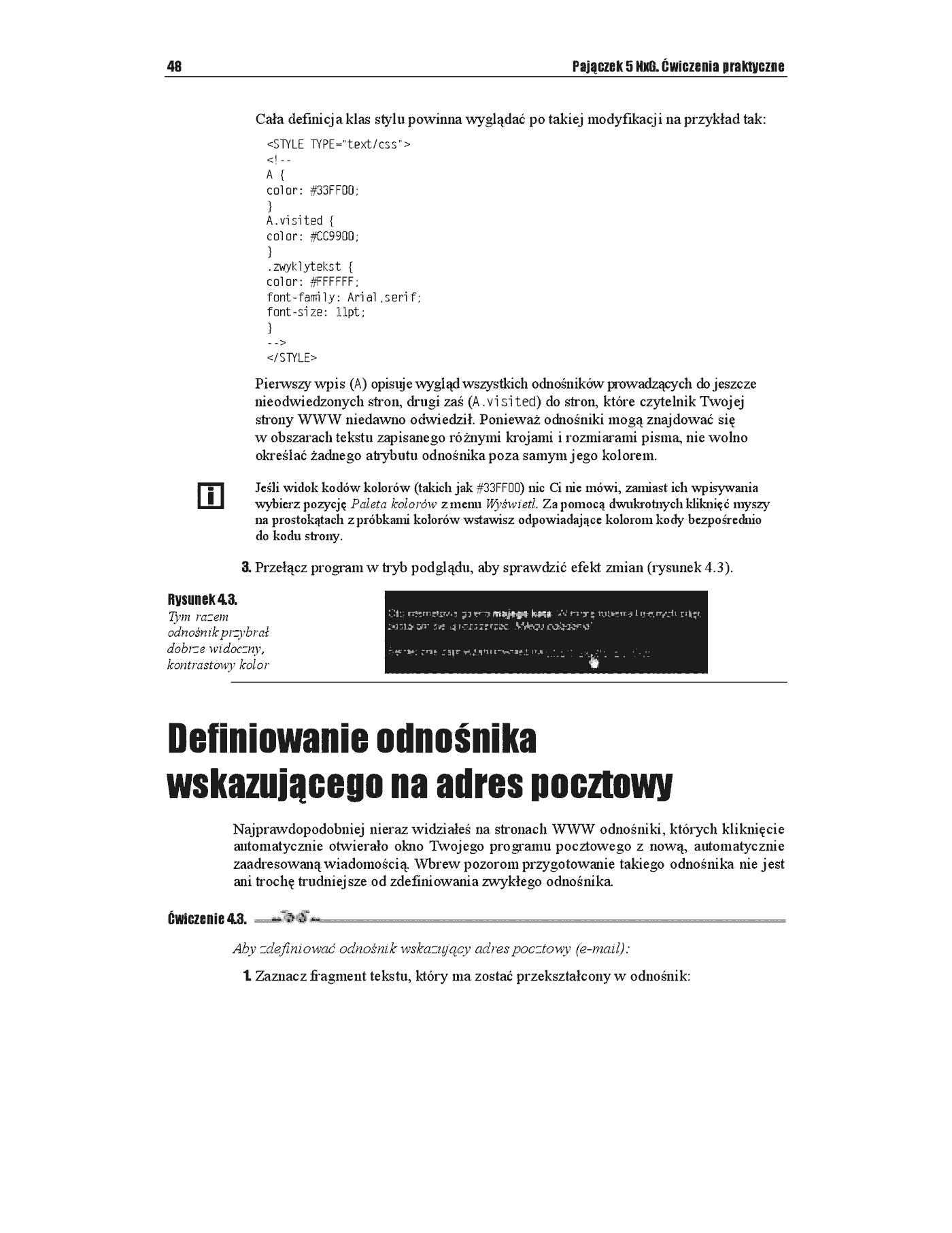 Fragment „Pajączek 5 NxG. Ćwiczenia praktyczne” — strona 8 z 12